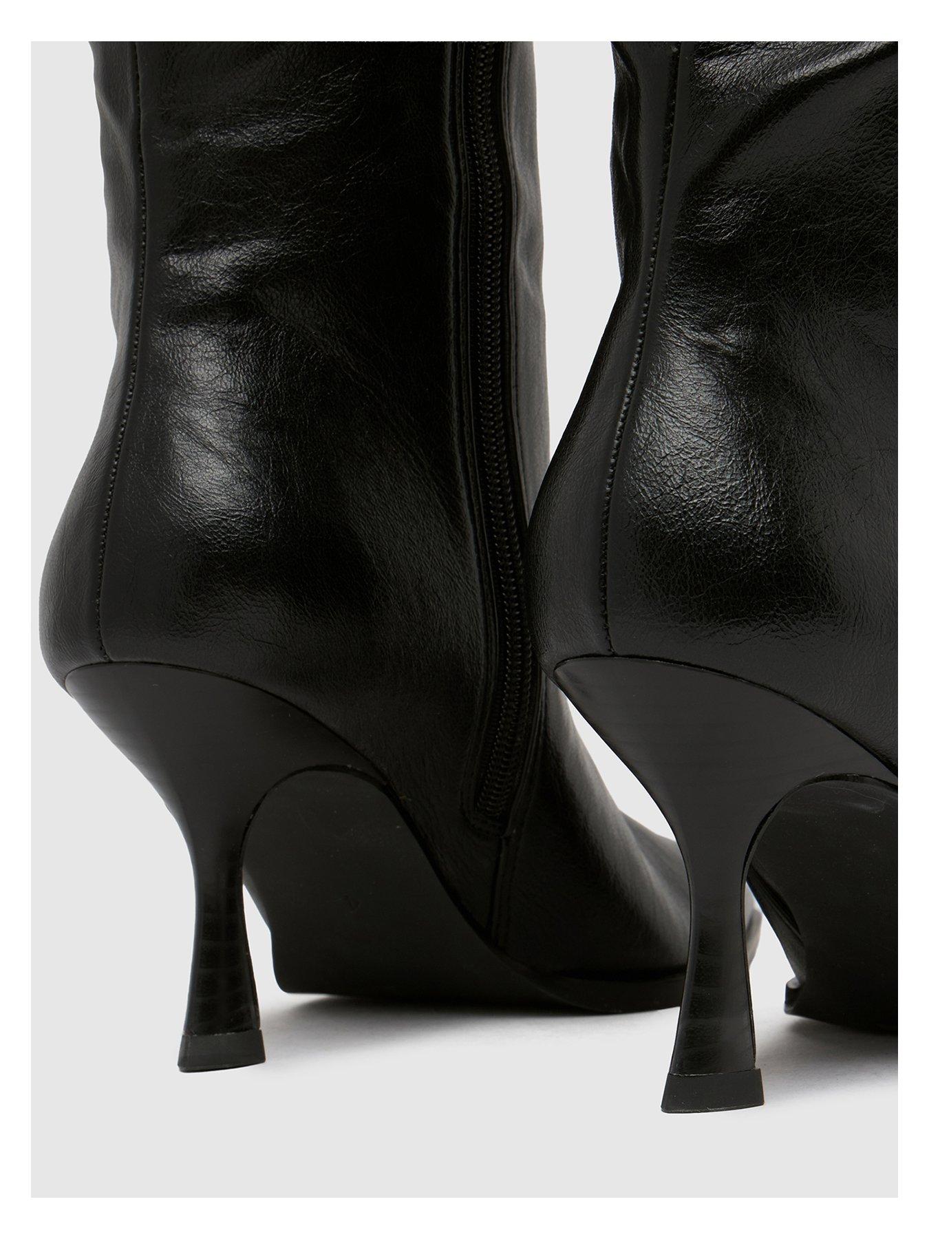  image of schuh-diamond-over-the-knee-boot-black