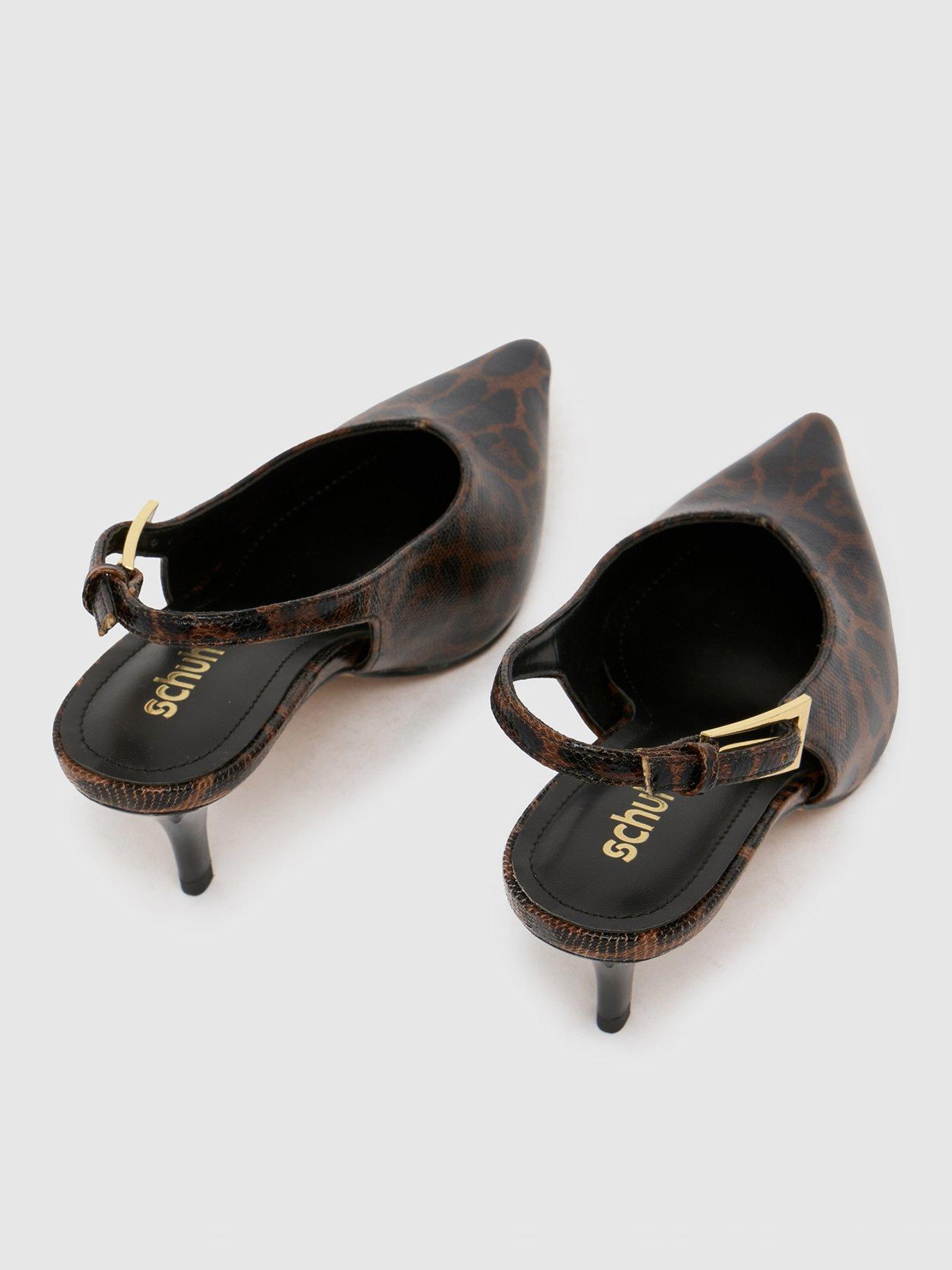  image of schuh-sage-leopard-sling-back-court-print