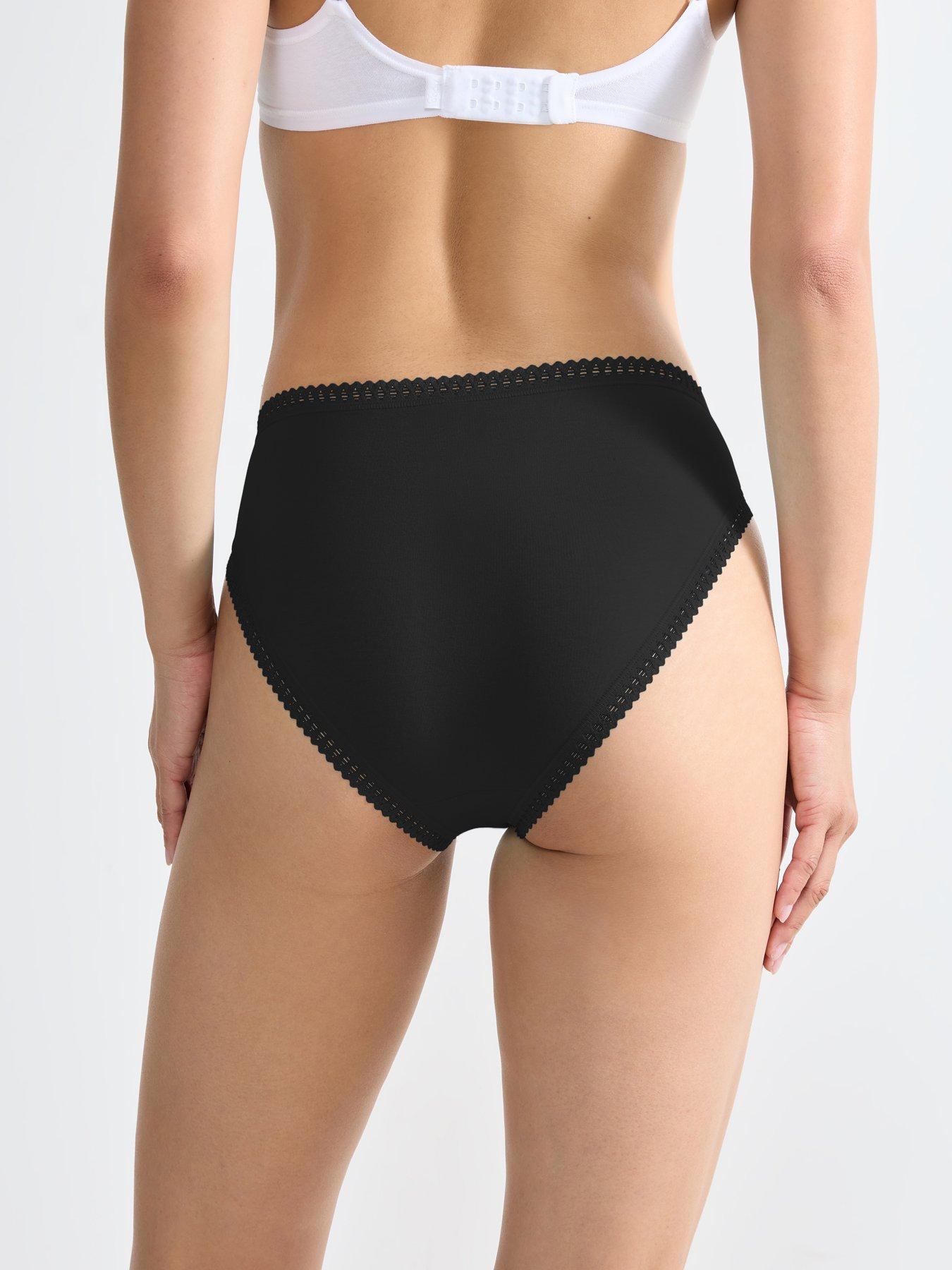  image of sloggi-basic-maxi-6-pack--blacknavylilac-multi