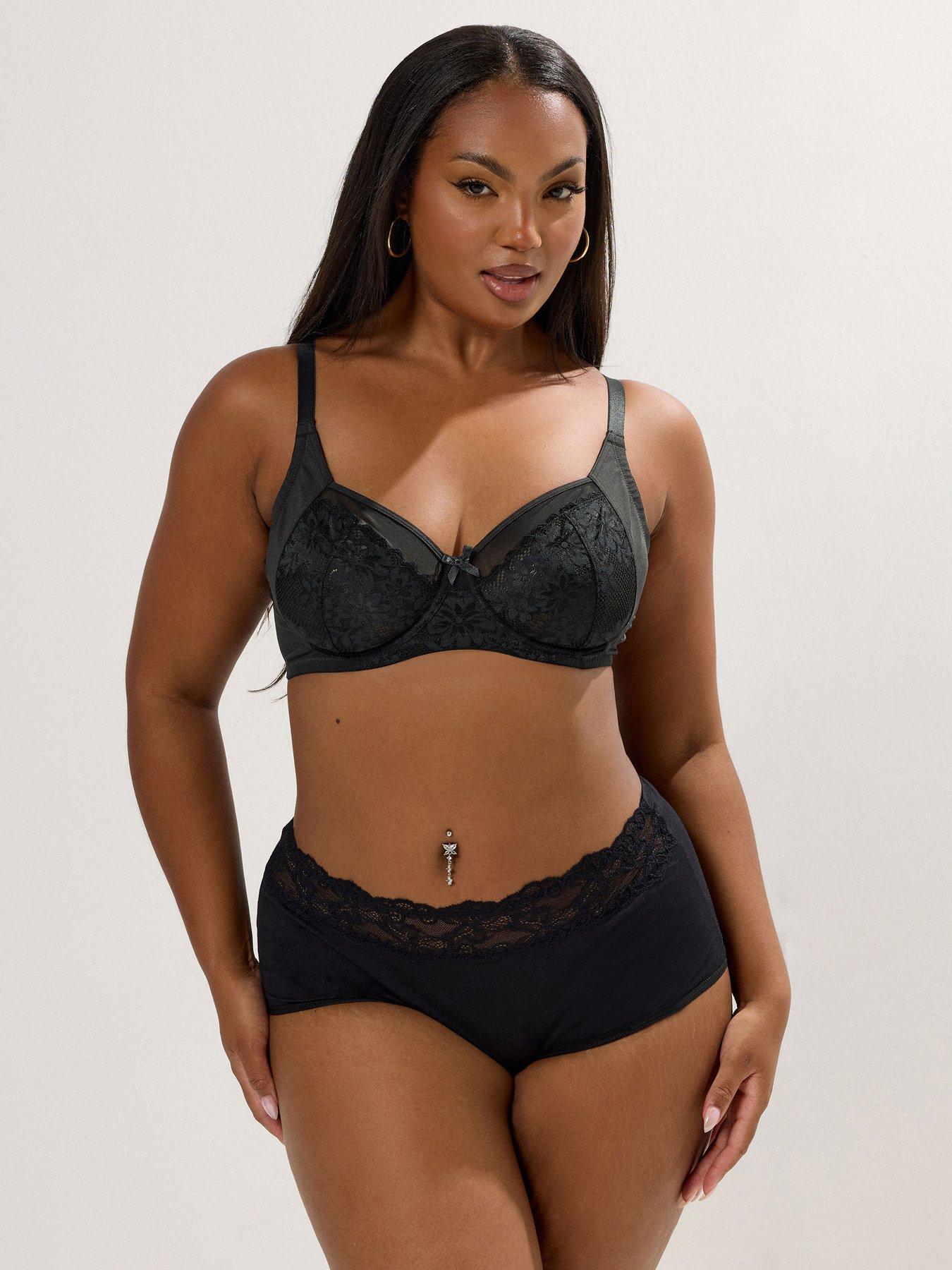  image of yours-2-pack-underwire-bra-pinkblack