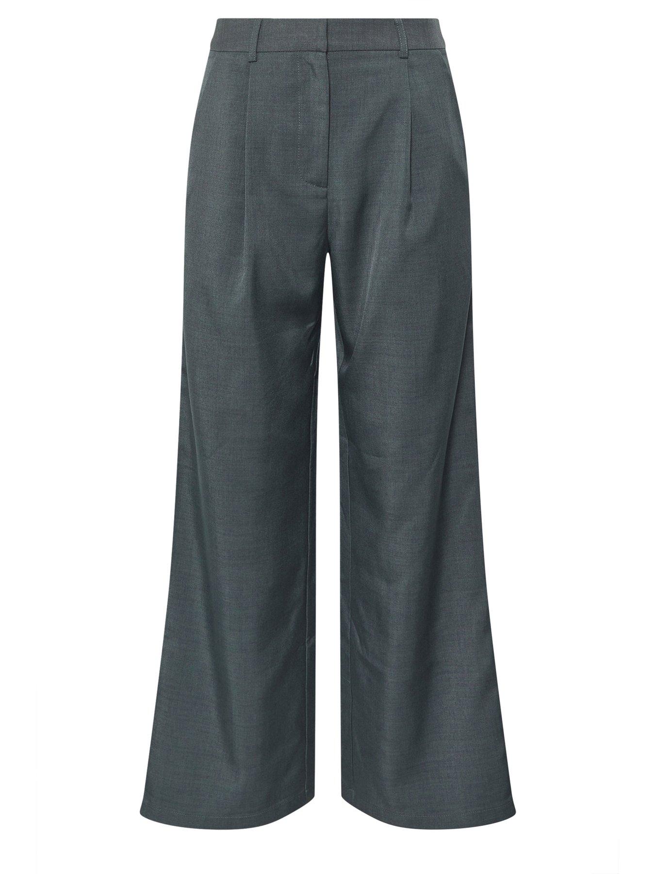  image of pixiegirl-petite-side-stripe-wide-leg-trouser
