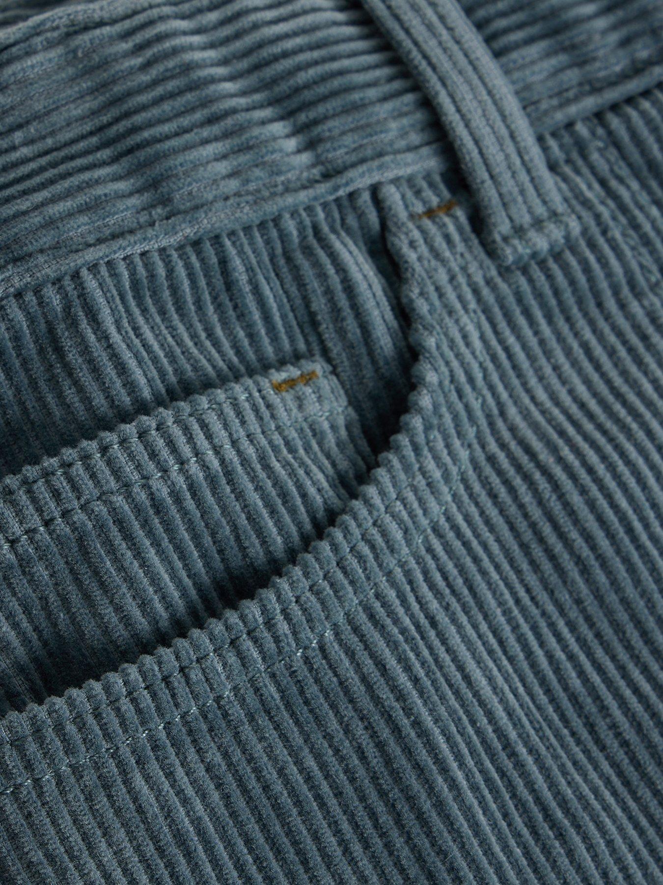 Image 6 of 6 of White Stuff Rose Cord Skirt - Blue