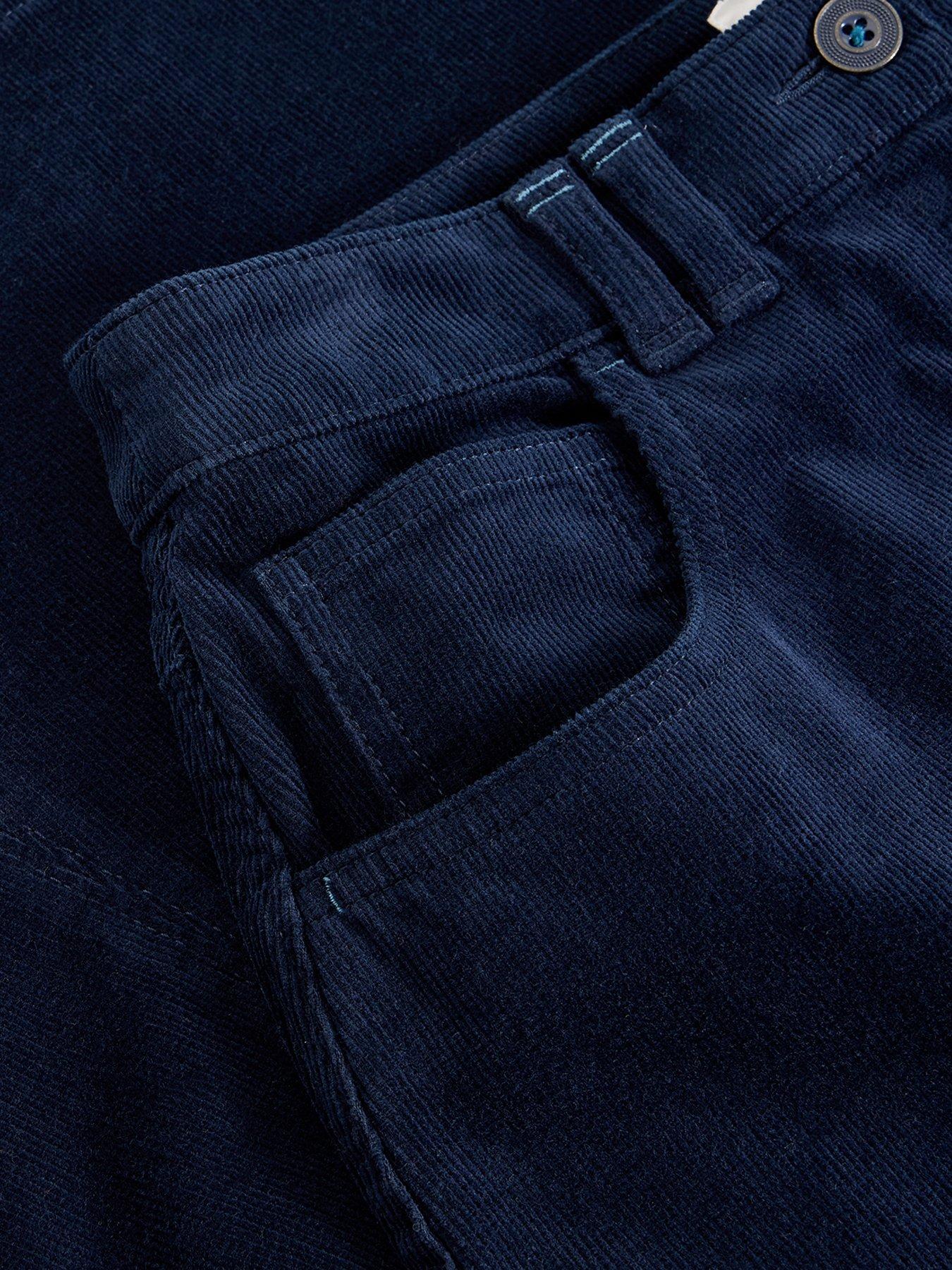 Image 6 of 6 of White Stuff Quinn Cord Midi Skirt - Blue