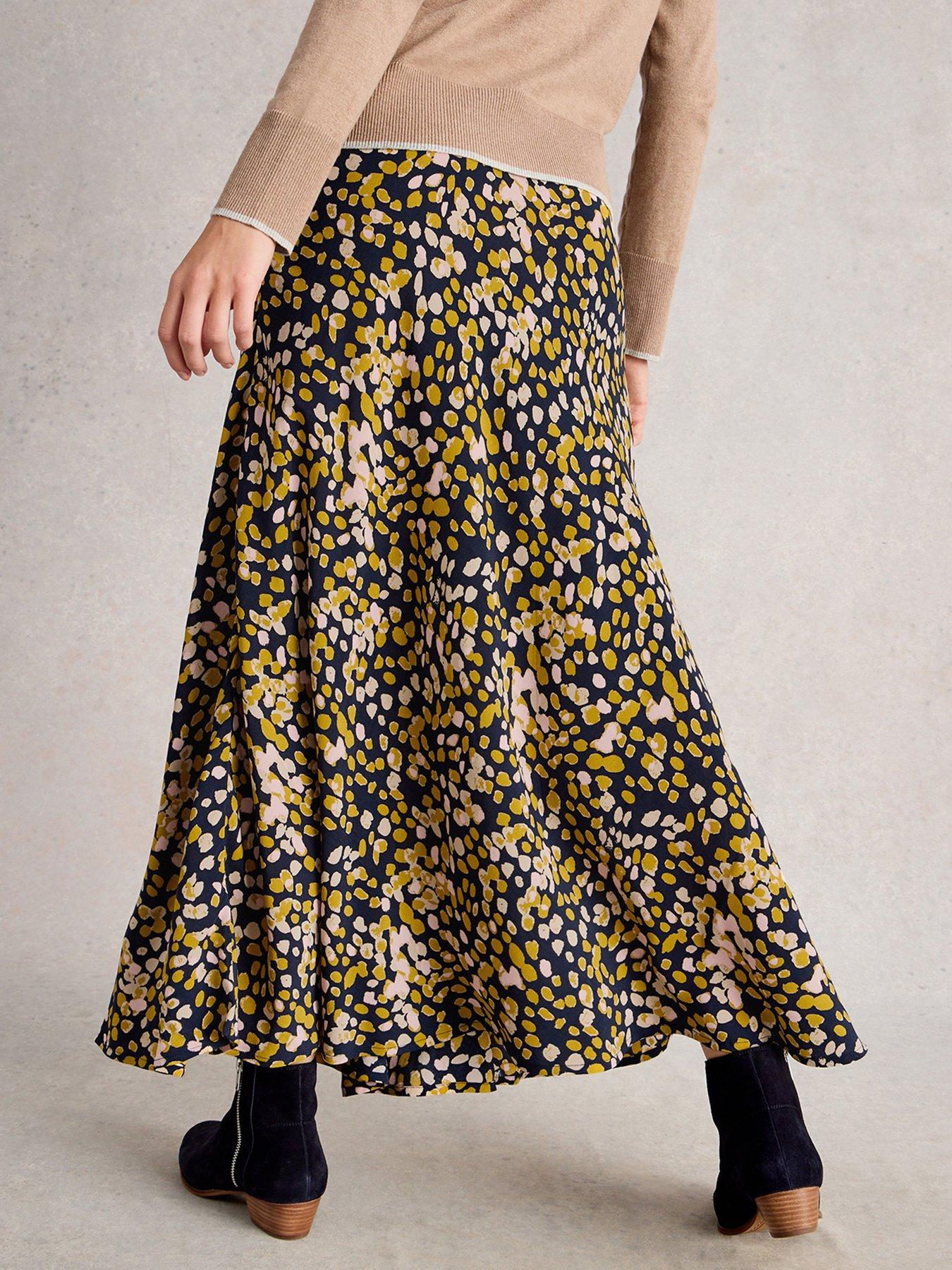 Image 2 of 6 of White Stuff Hope Bias Cut Maxi Skirt - Multi