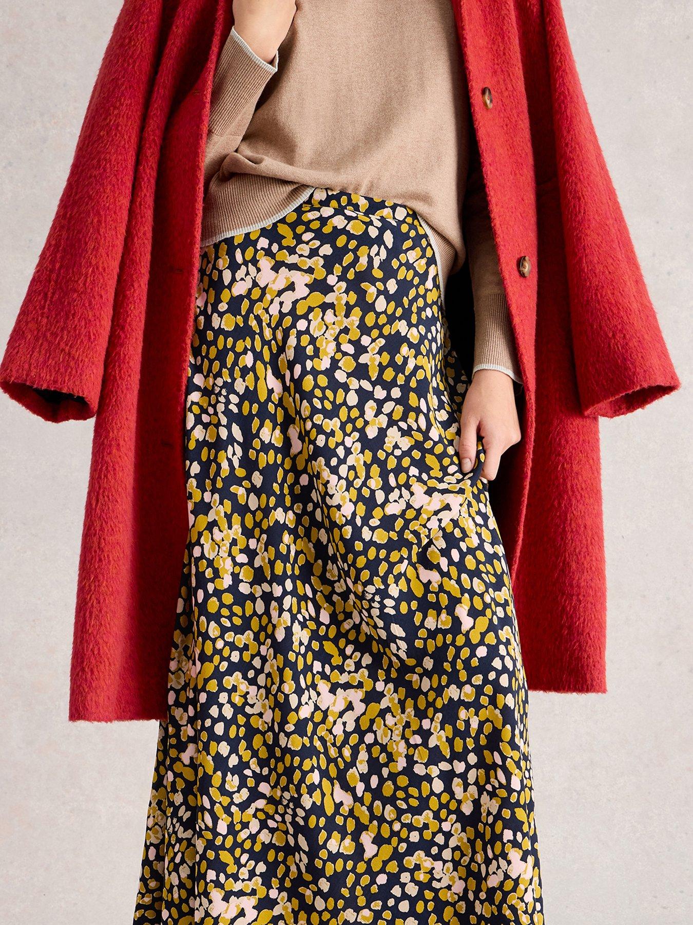 Image 4 of 6 of White Stuff Hope Bias Cut Maxi Skirt - Multi