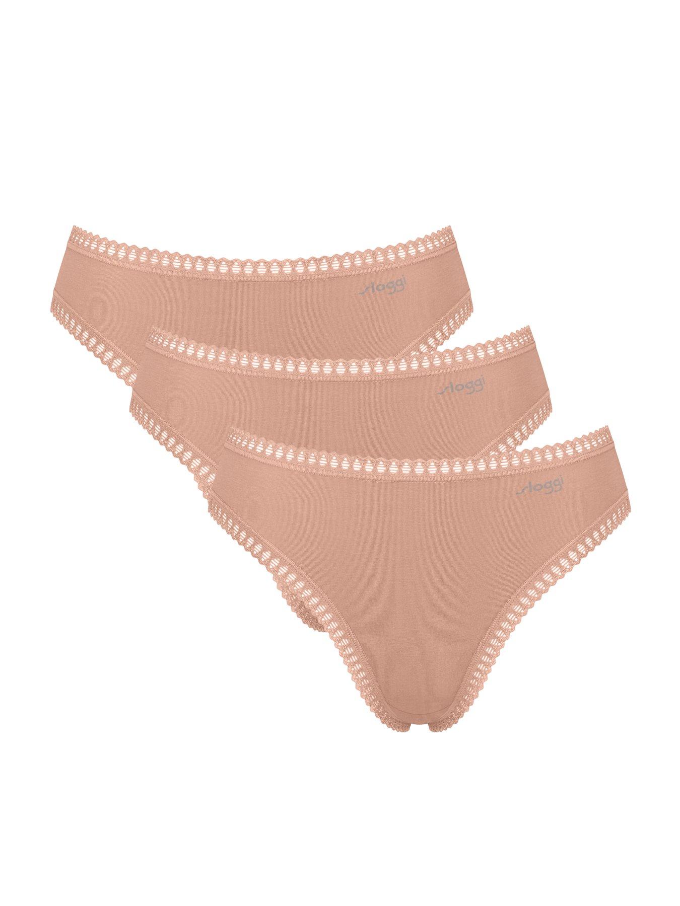 Sloggi Go Crush High Leg C3Pk - Brown