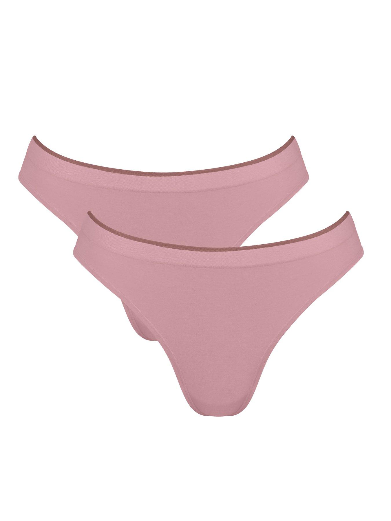 Image 1 of 5 of Sloggi Go Sense Tanga 2pk - Pink
