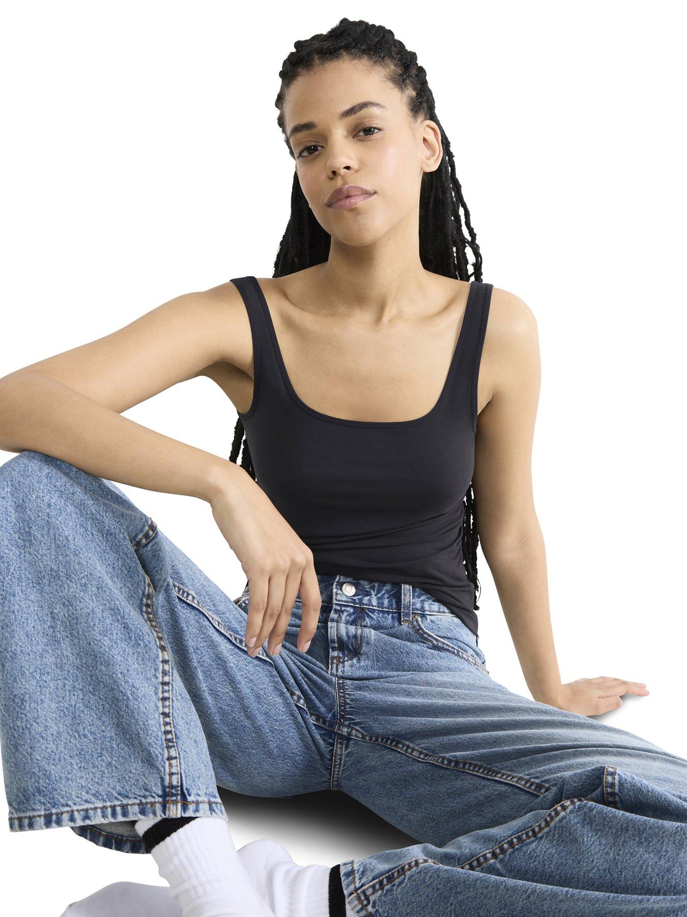 Image 3 of 4 of Sloggi Go Sense Tank Top - Black