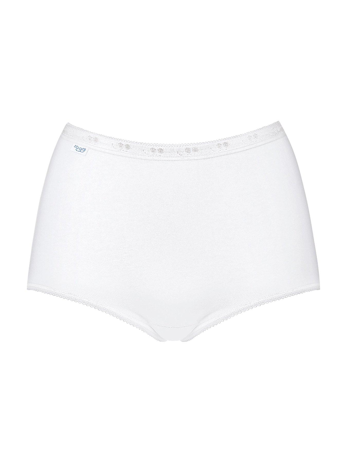 Image 6 of 7 of Sloggi Basic+ Maxi C6p - Black/white/beige