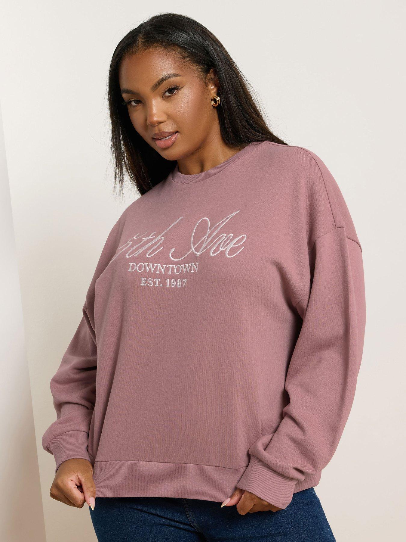 undefined Curve 5Th Avenue Crew Neck Sweatshirt - Pink