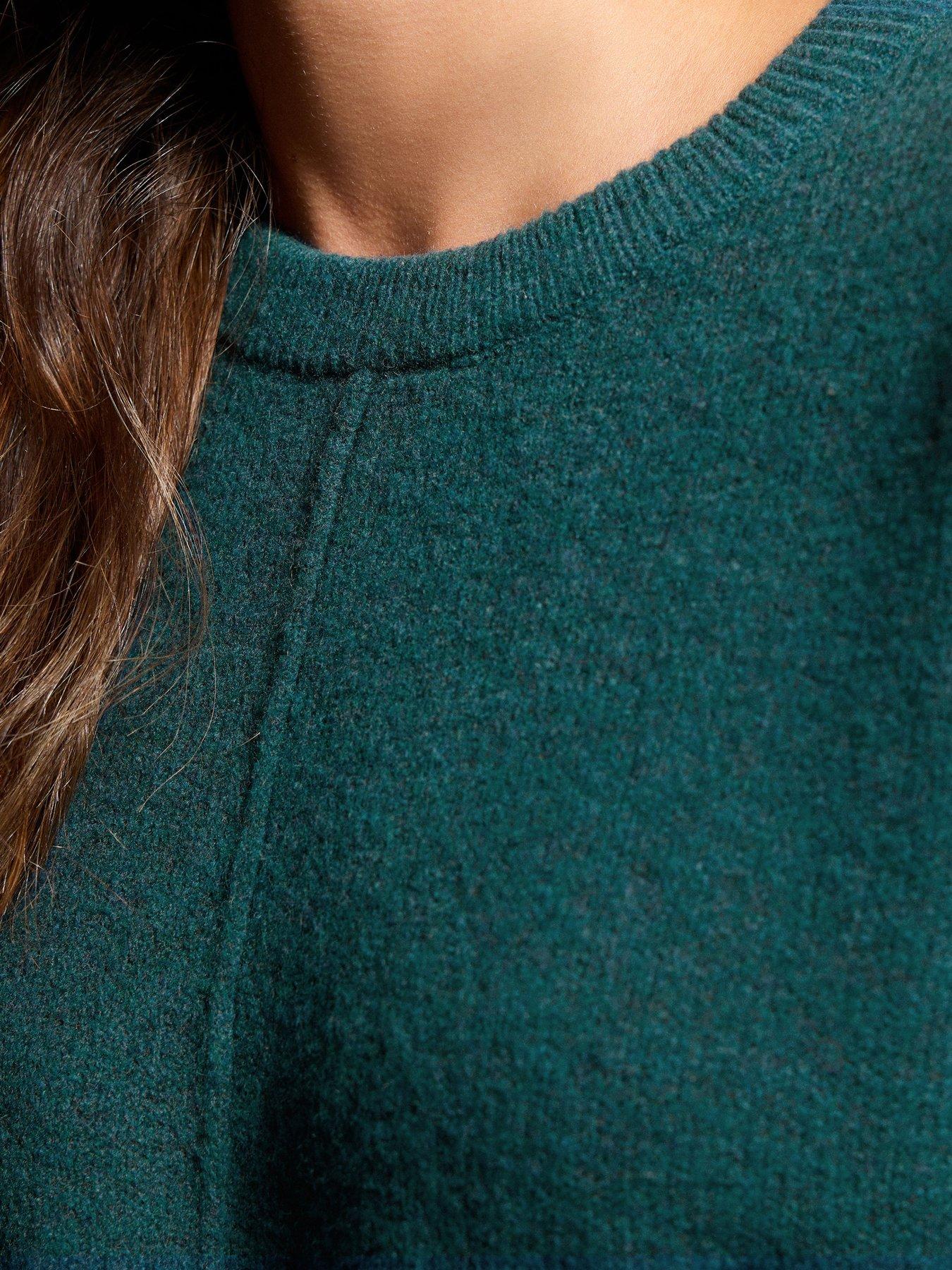 Image 4 of 4 of Long Tall Sally Seam Front Jumper - Blue