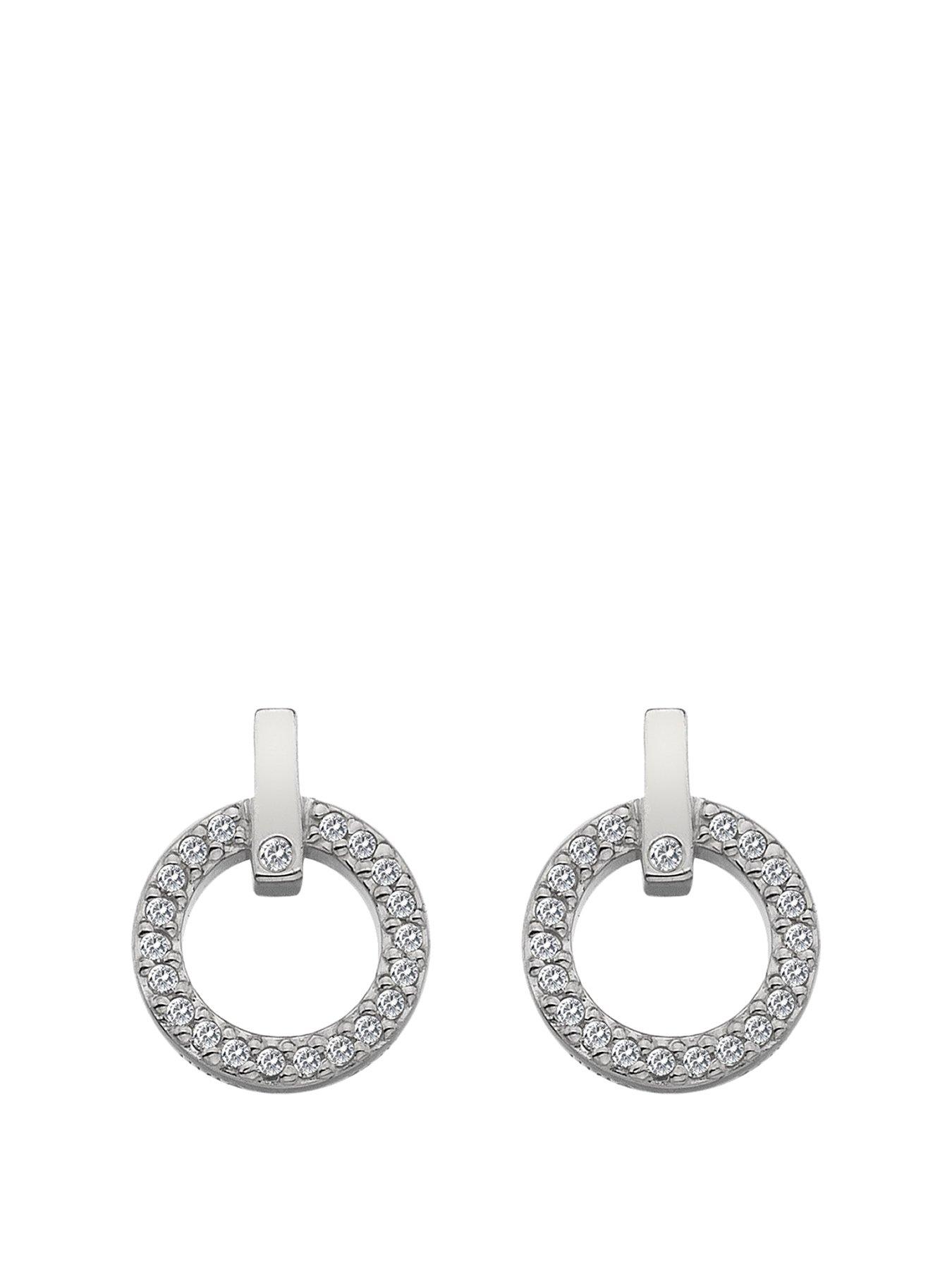 Image 1 of 3 of Hot Diamonds Constant Circle Earrings