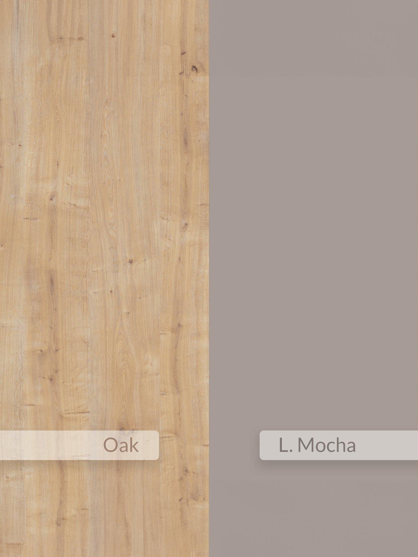 Image 6 of 6 of Decortie Ohlady Coffee Table - Mocha/oak