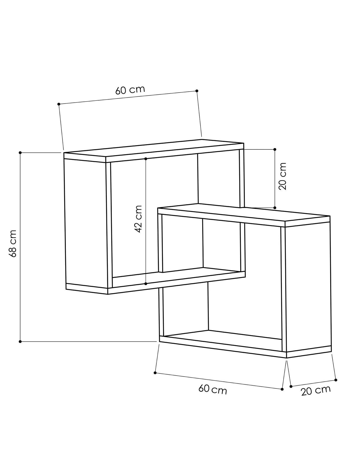 Image 4 of 5 of Decortie Ring Corner Shelf
