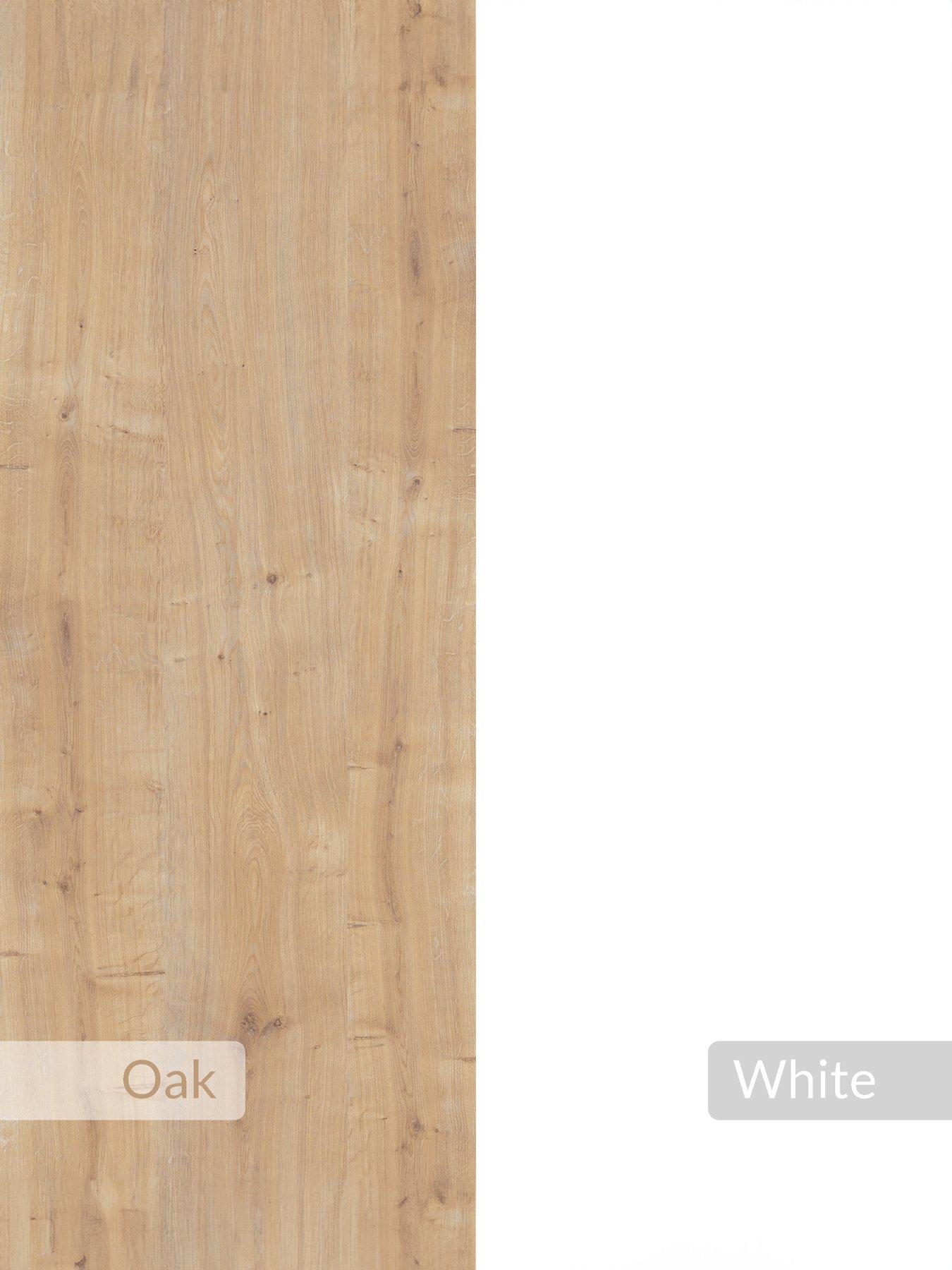 Image 6 of 6 of Decortie Stockton Sideboard- White/oak