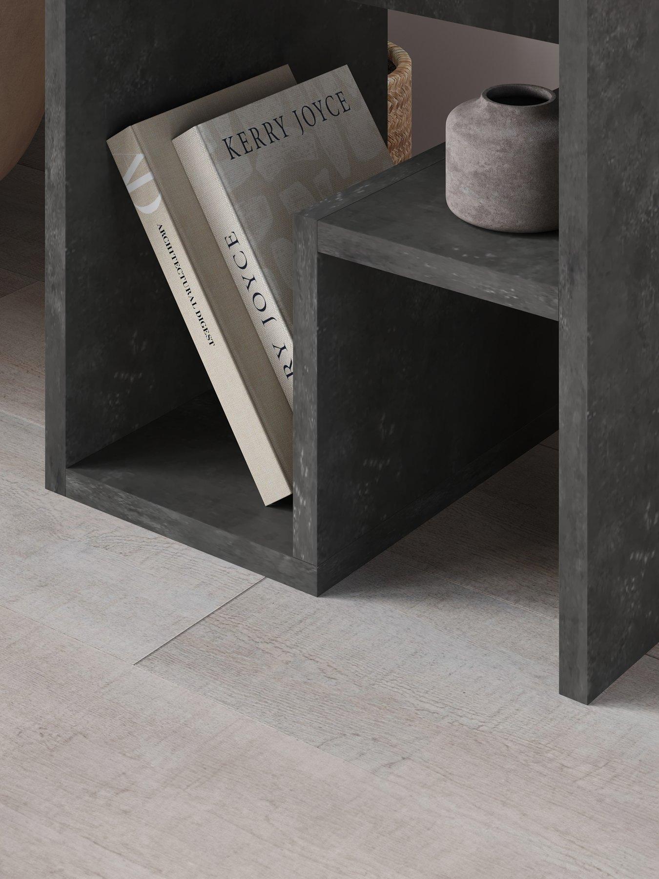 Image 4 of 6 of Decortie Bon Side Table - Grey