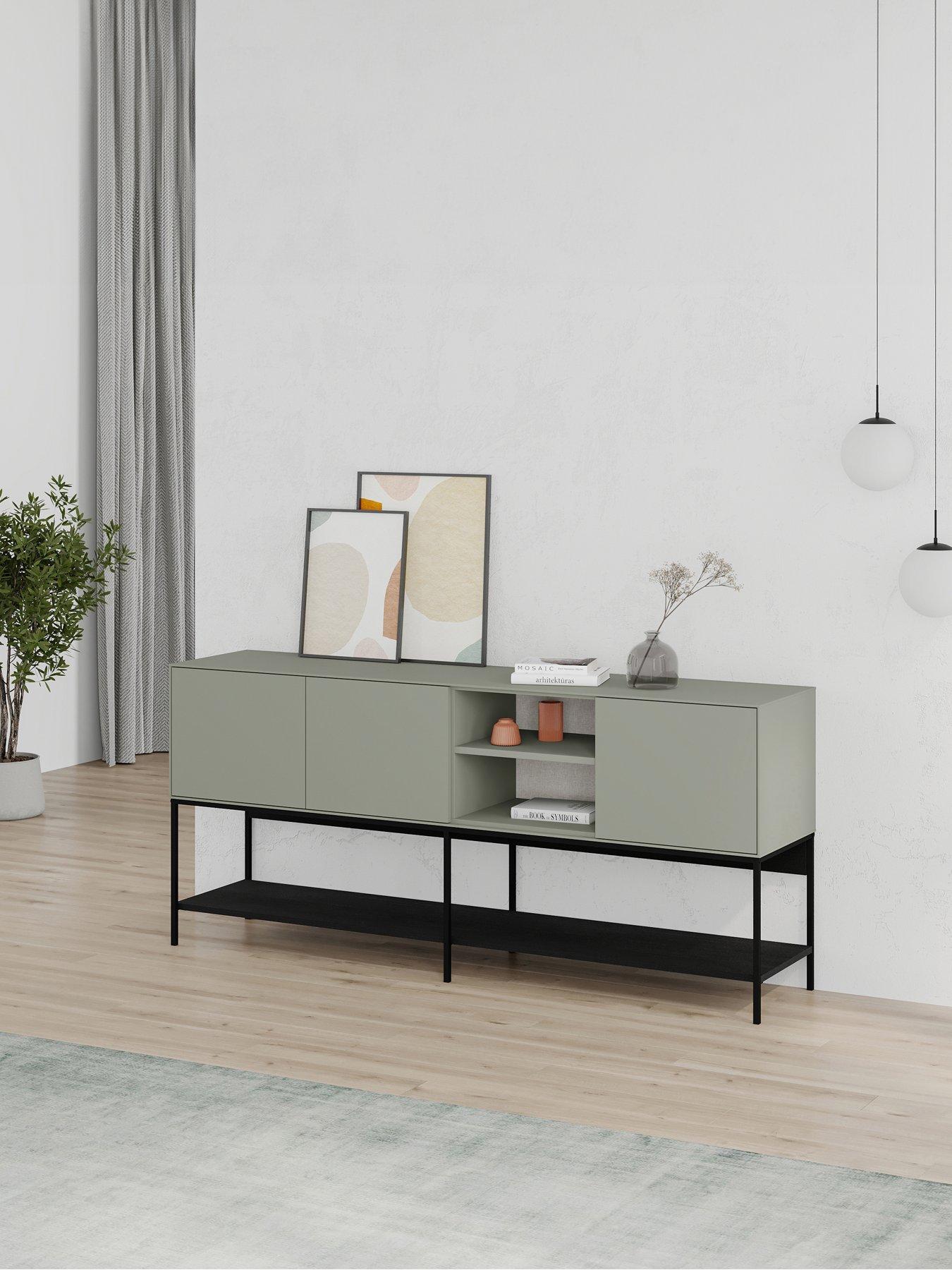undefined Cherry Large Sideboard - Oud/black