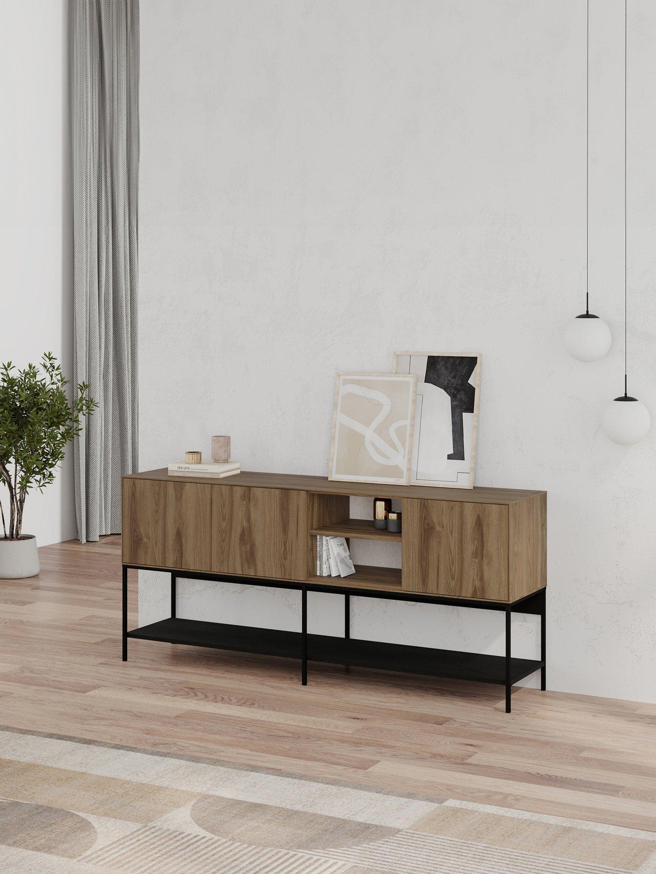 Image 1 of 6 of Decortie Cherry Large Sideboard - Oud/black
