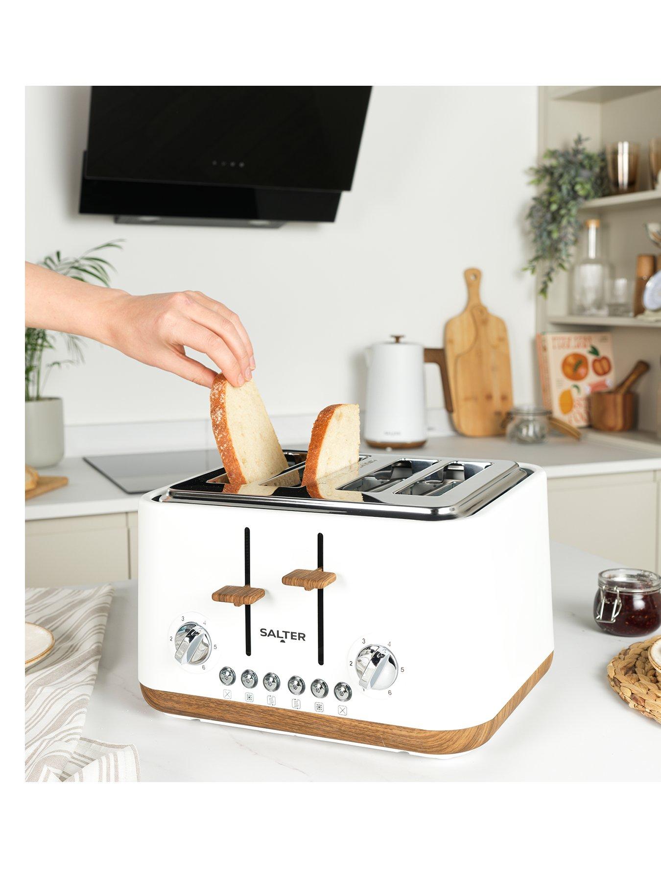undefined Toronto 4 Slice Toaster - White