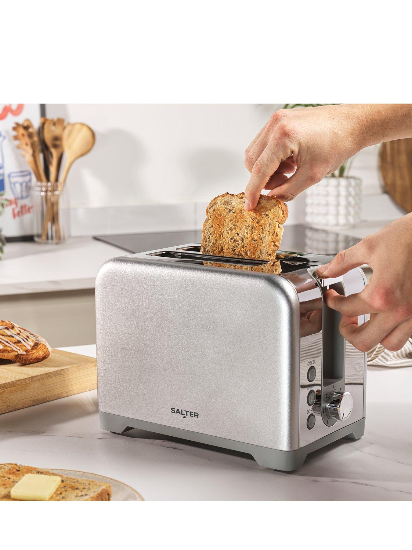 Salter Aspen 2 Slice Toaster - White