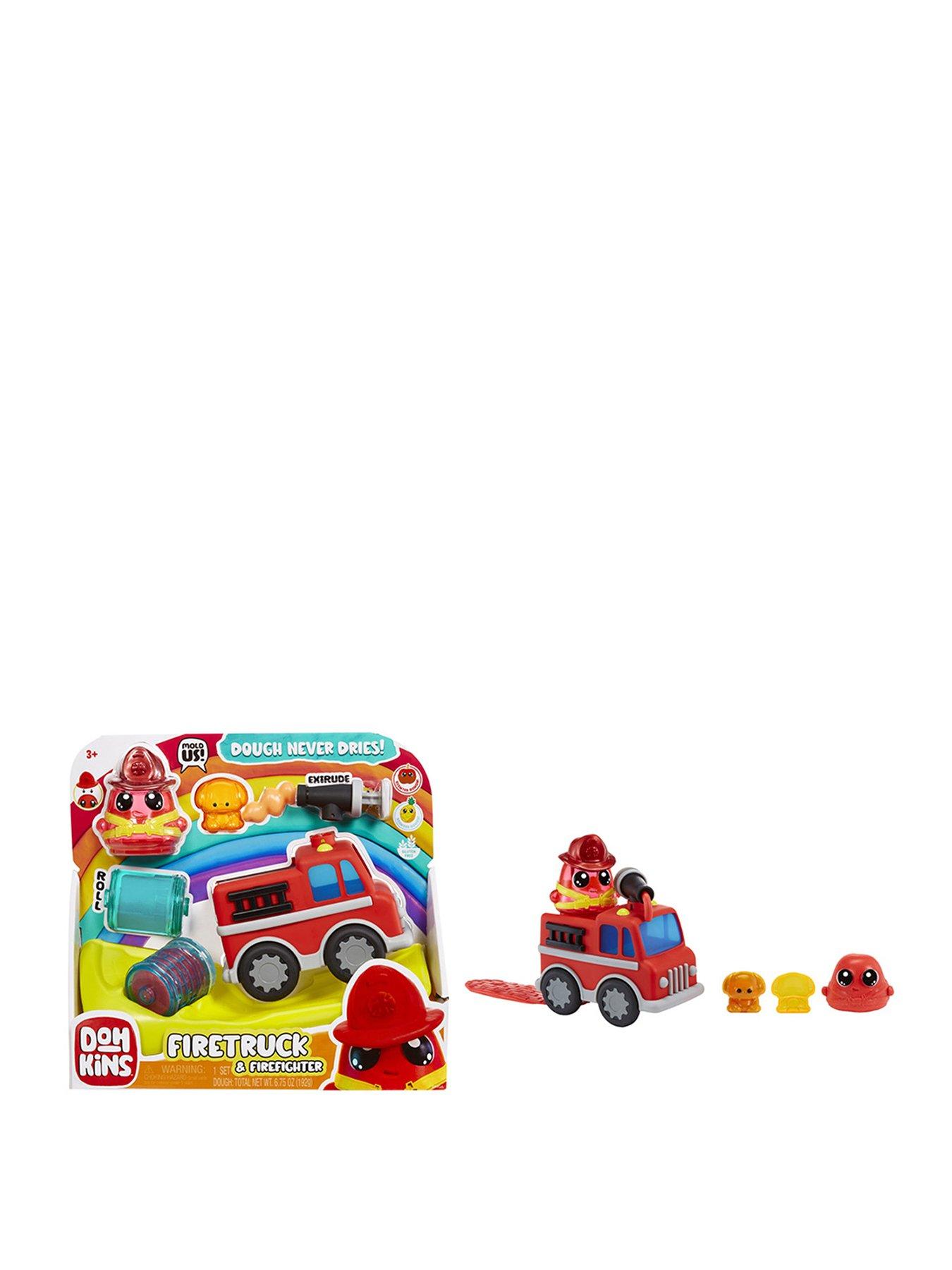 undefined DohKins Firetruck & Firefighter