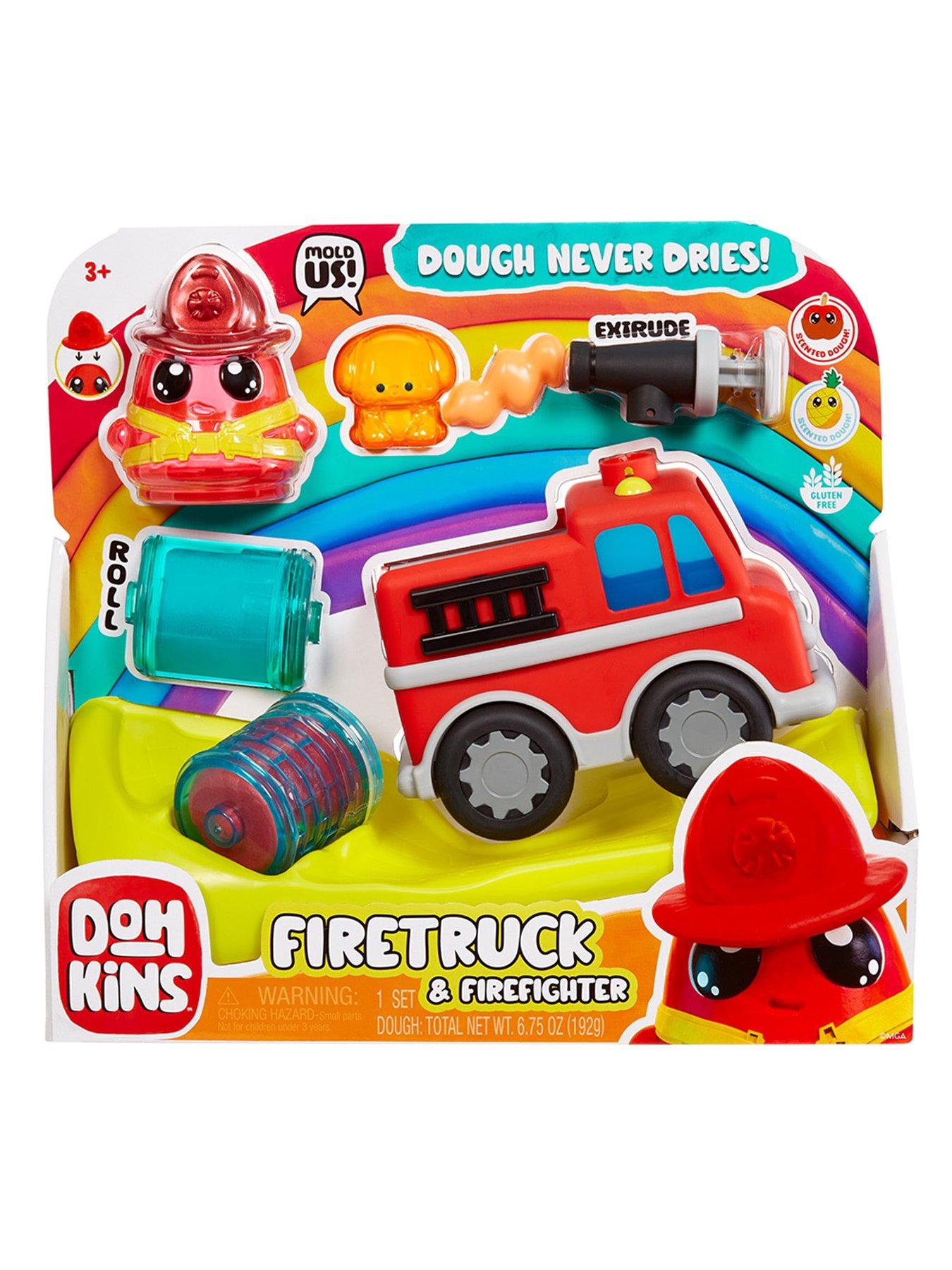 Image 6 of 7 of DohKins Firetruck & Firefighter