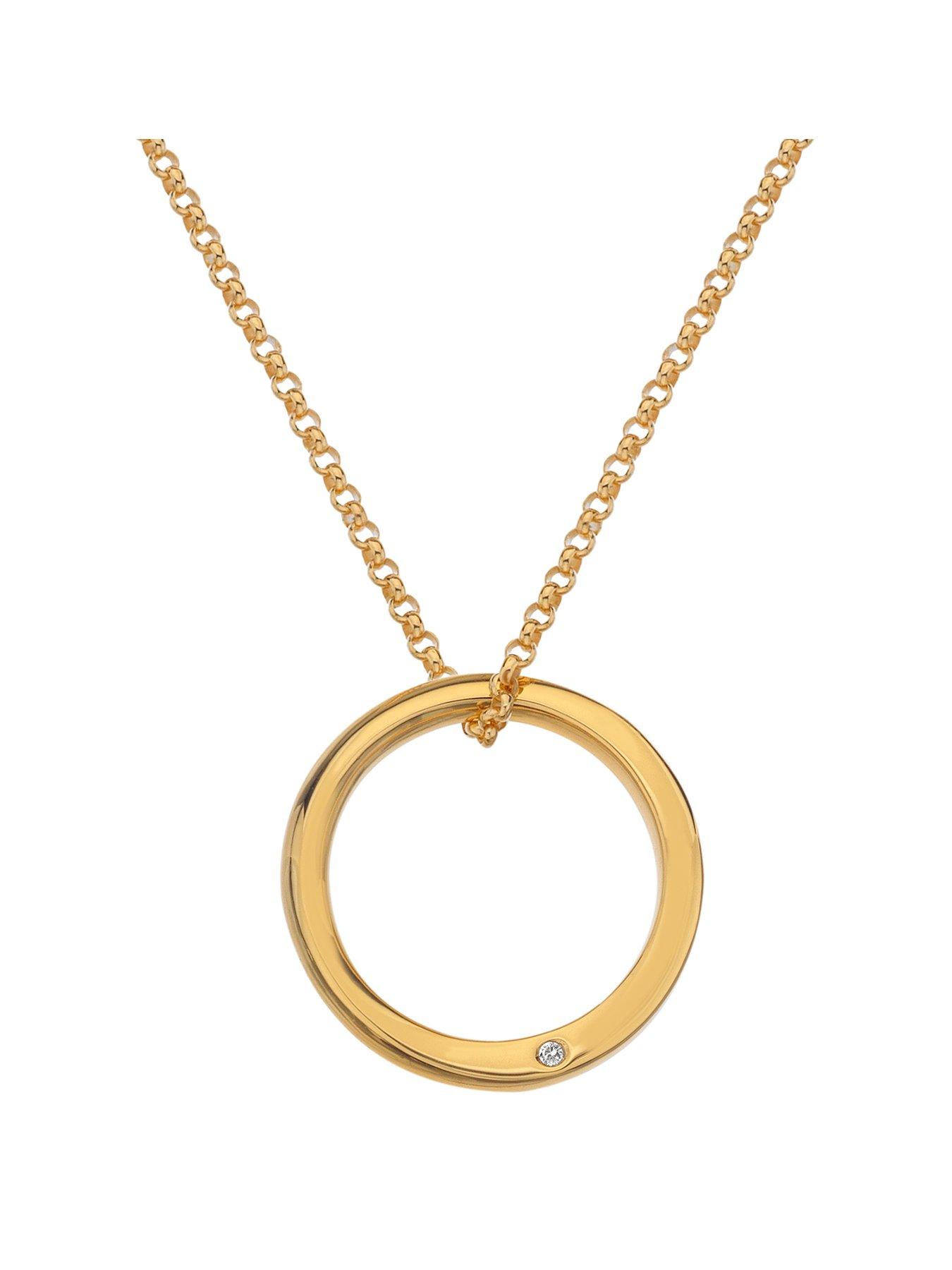 Image 1 of 3 of Hot Diamonds Hd X Ge Soul Pendant - Gold