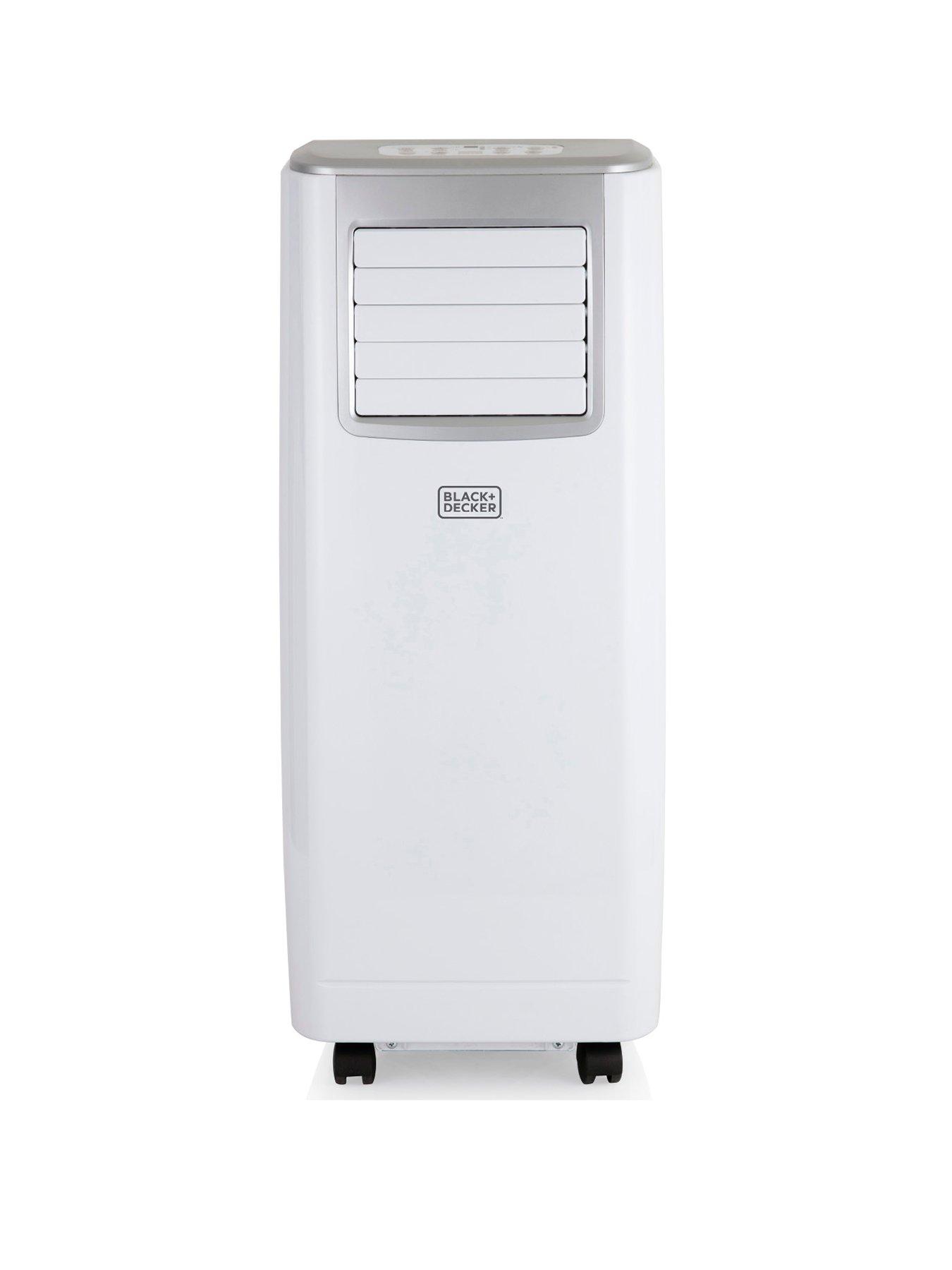 undefined BXAC40005GB Portable 7000 BTU 3-in-1 Air Conditioner, Dehumidifier and Cooling Fan - White
