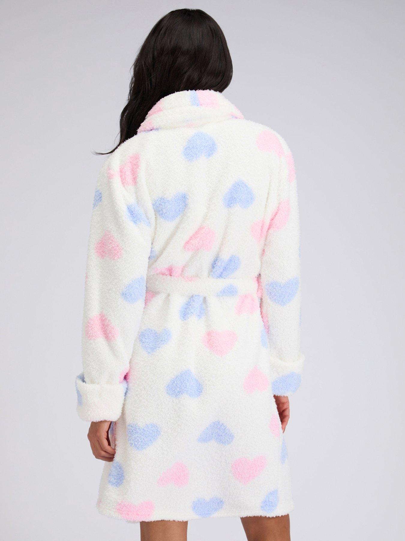  image of boux-avenue-fluffy-boucle-heart-midi-gown-white