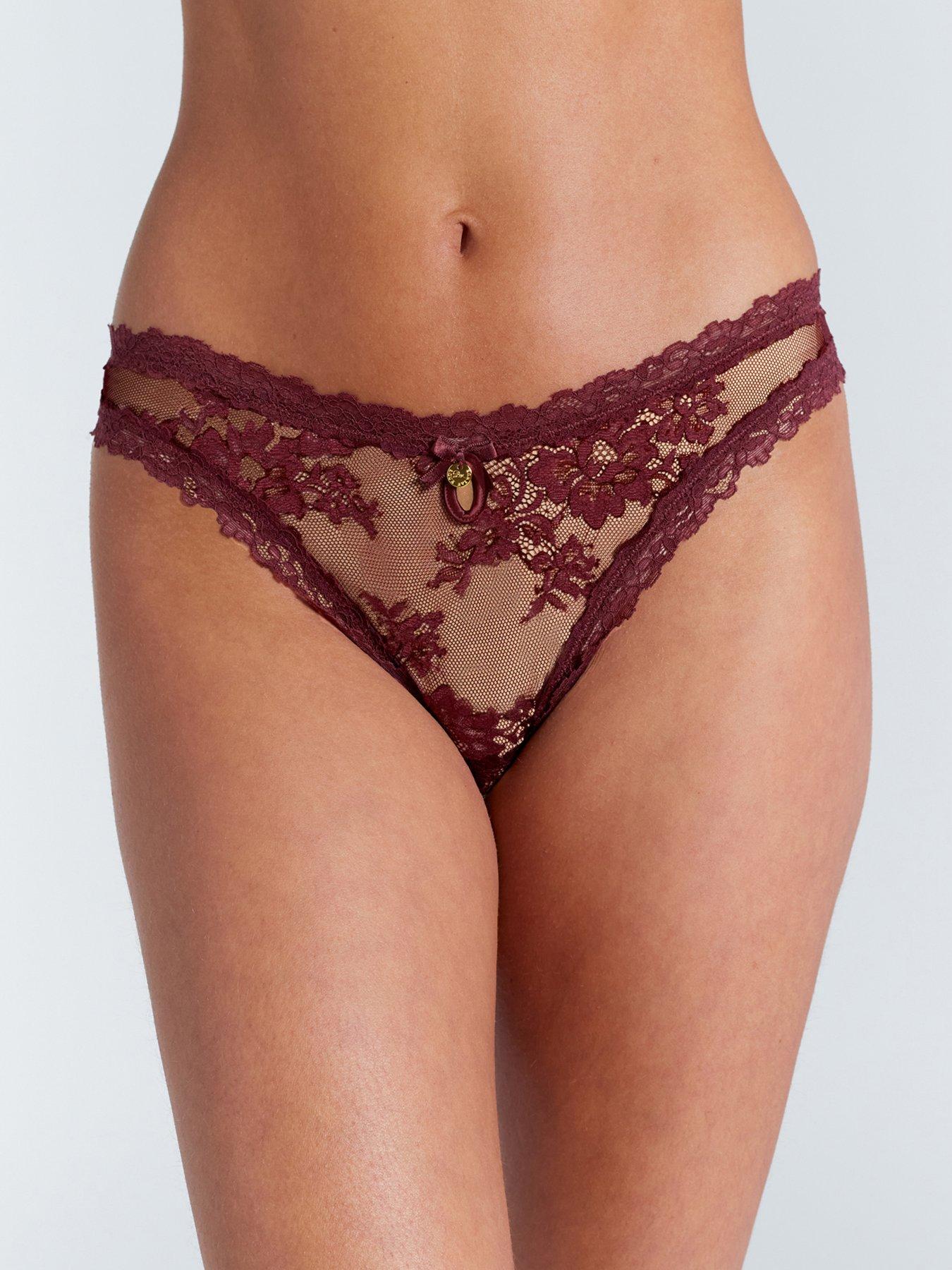undefined Carissa Bumless Brief - Oxblood