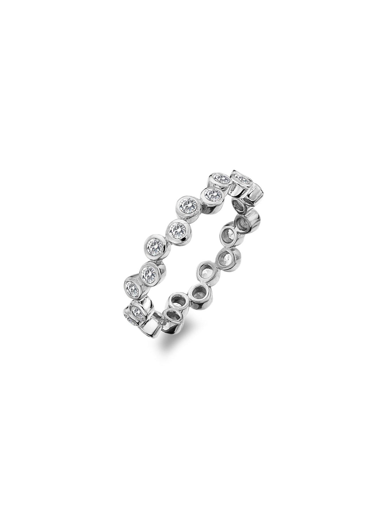 Image 2 of 3 of Hot Diamonds Tender Ring - Sterling SIlver Topaz