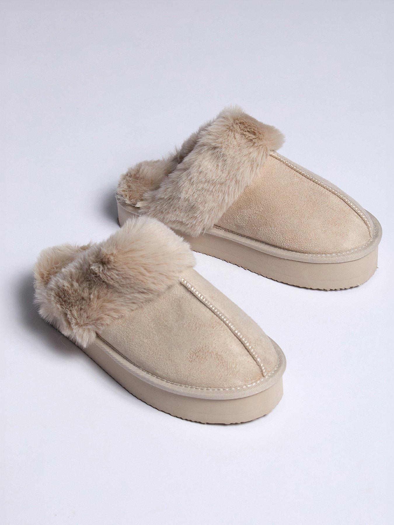 boux-avenue-platform-suedette-mule-taupe