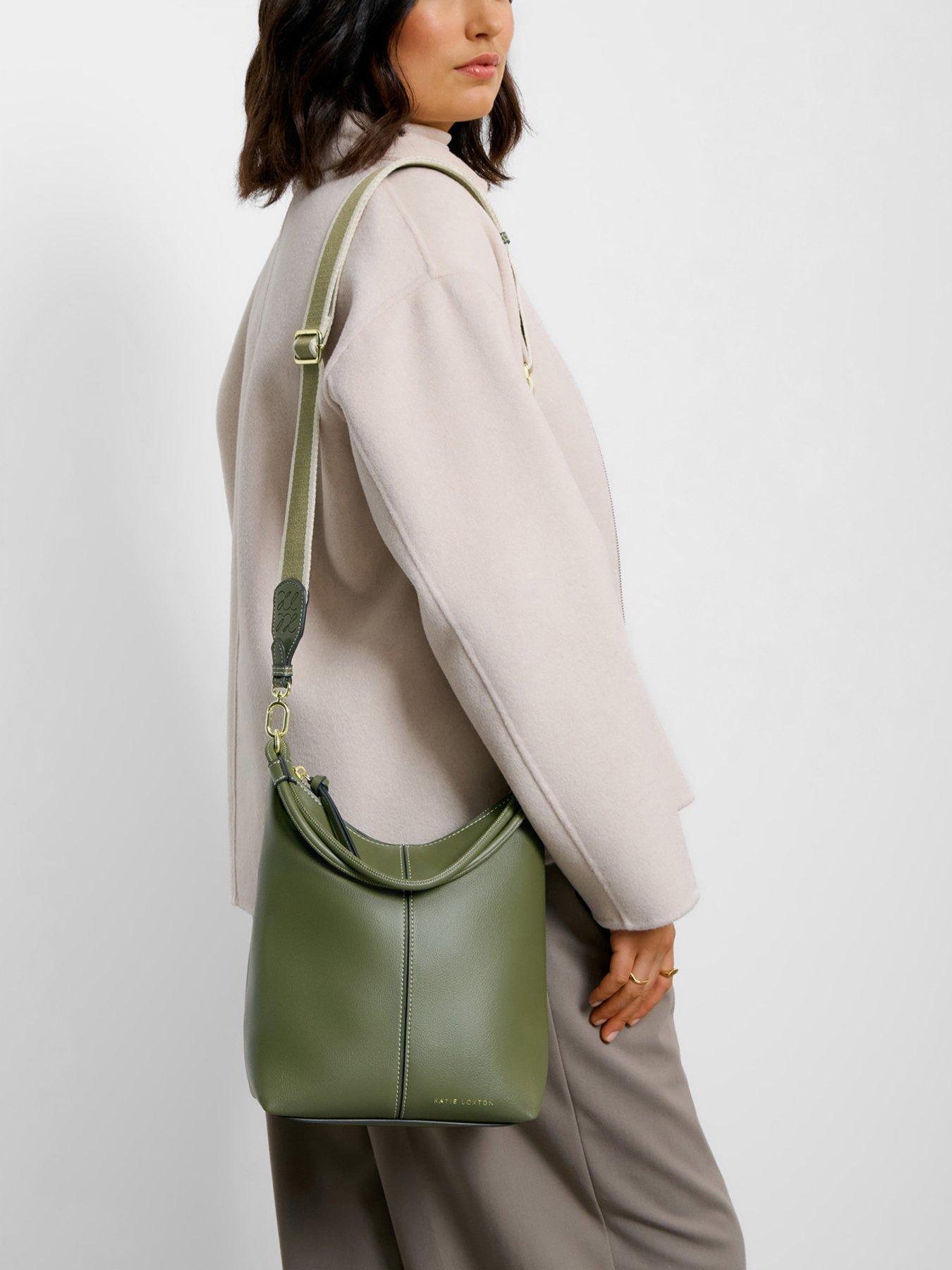 undefined Hallie Satchel Bag  -  Khaki