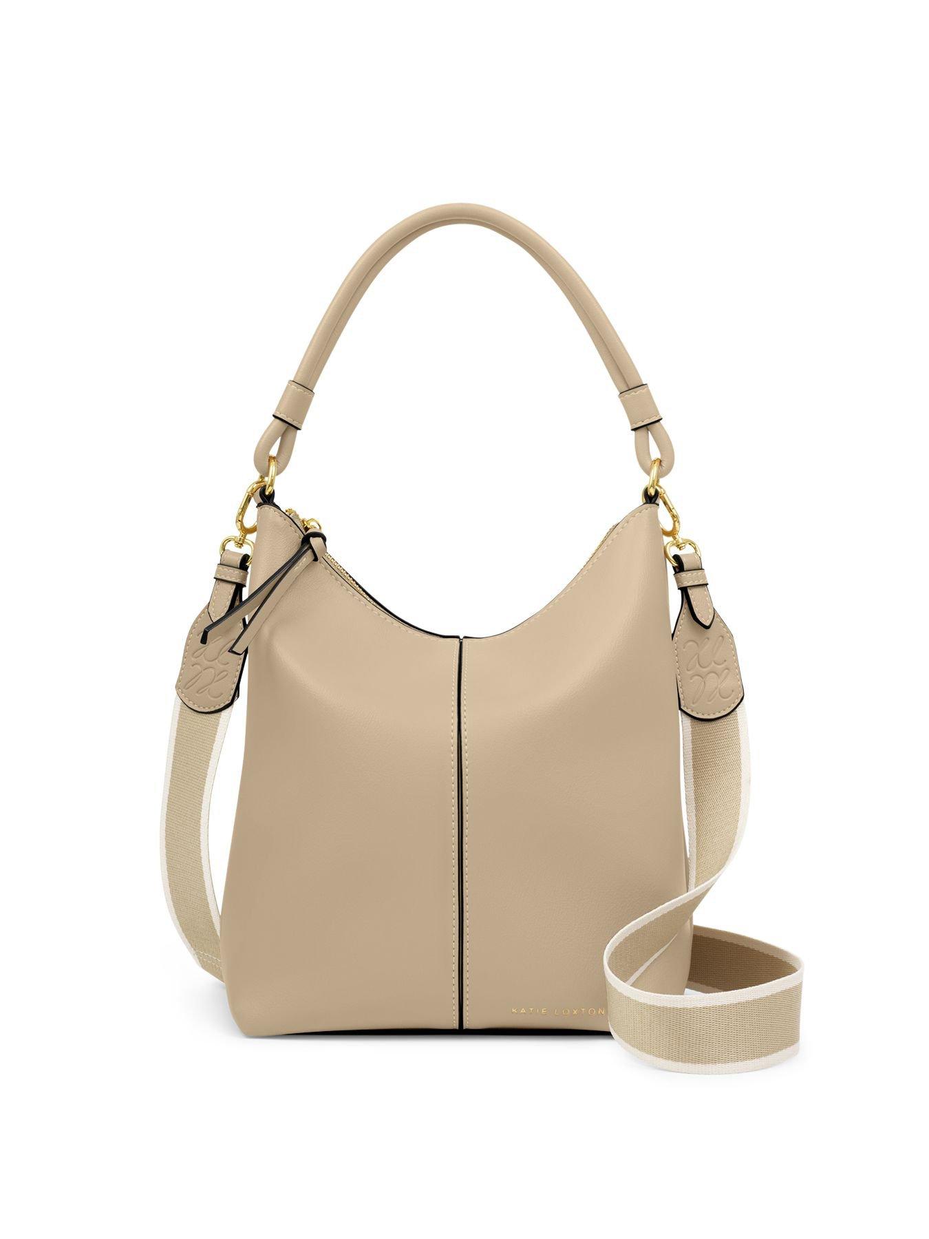 Image 2 of 5 of Katie Loxton Hallie Satchel Bag  -  Light Taupe