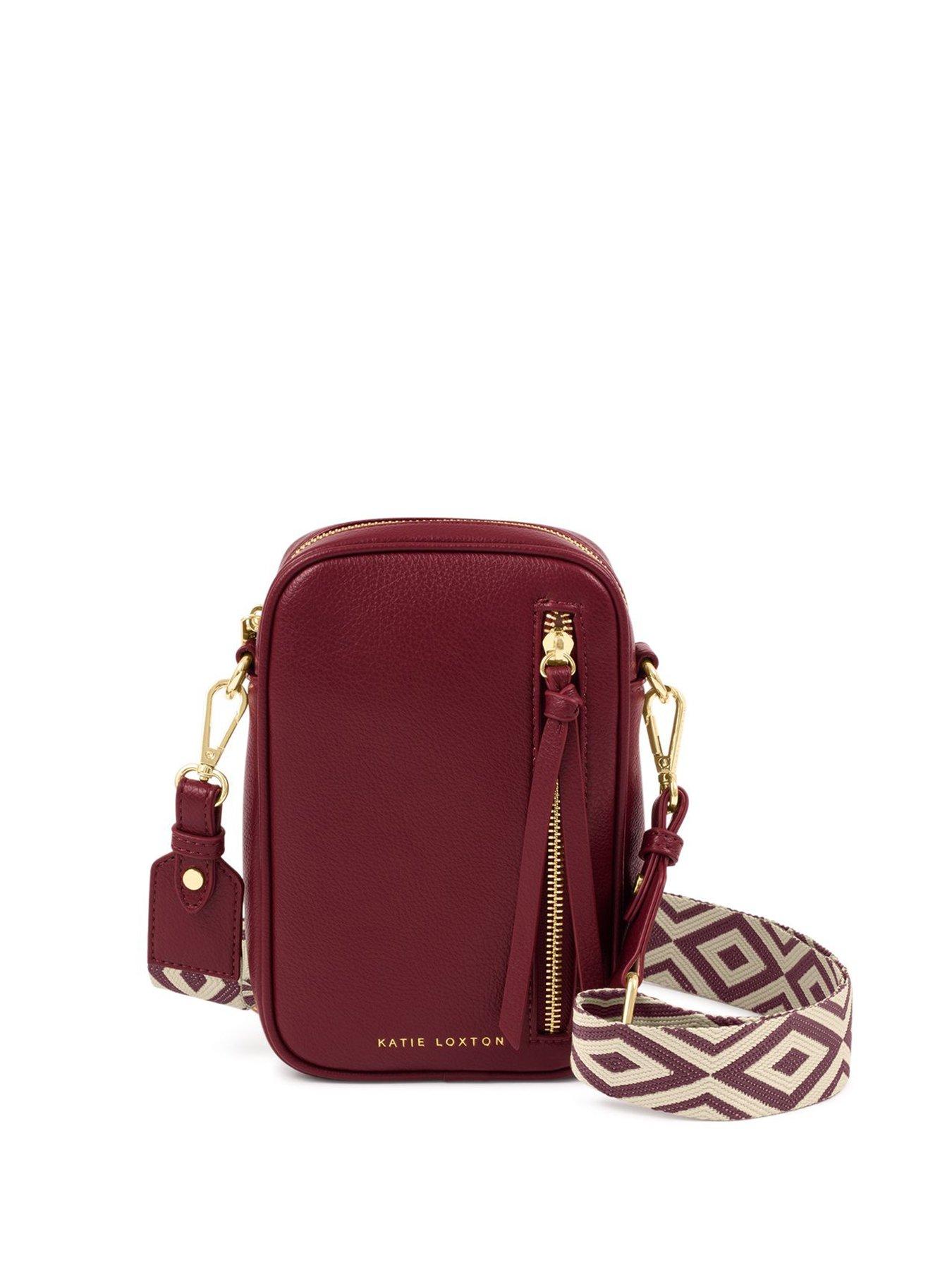 Image 2 of 5 of Katie Loxton Hallie Small Crossbody Bag  -  Cherry