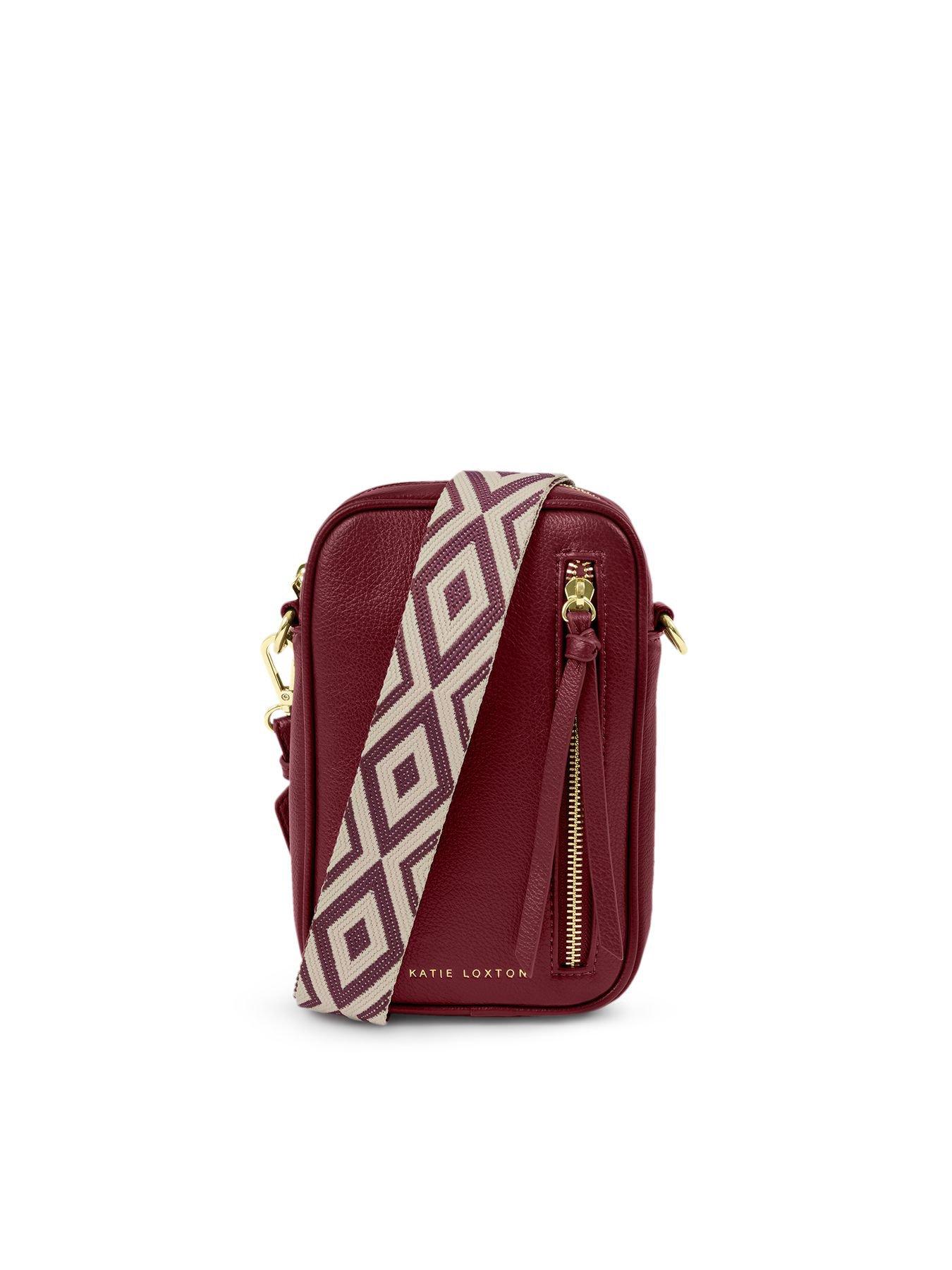 Image 3 of 5 of Katie Loxton Hallie Small Crossbody Bag  -  Cherry