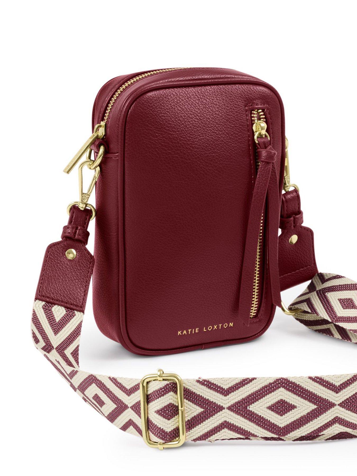 Image 4 of 5 of Katie Loxton Hallie Small Crossbody Bag  -  Cherry