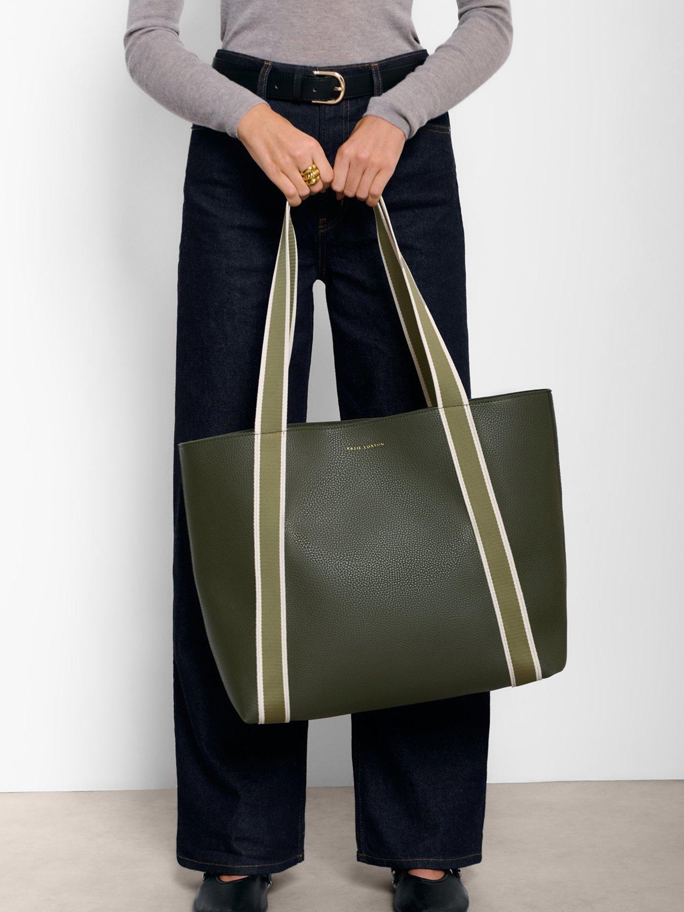Image 1 of 4 of Katie Loxton Hallie Tote Bag - Khaki