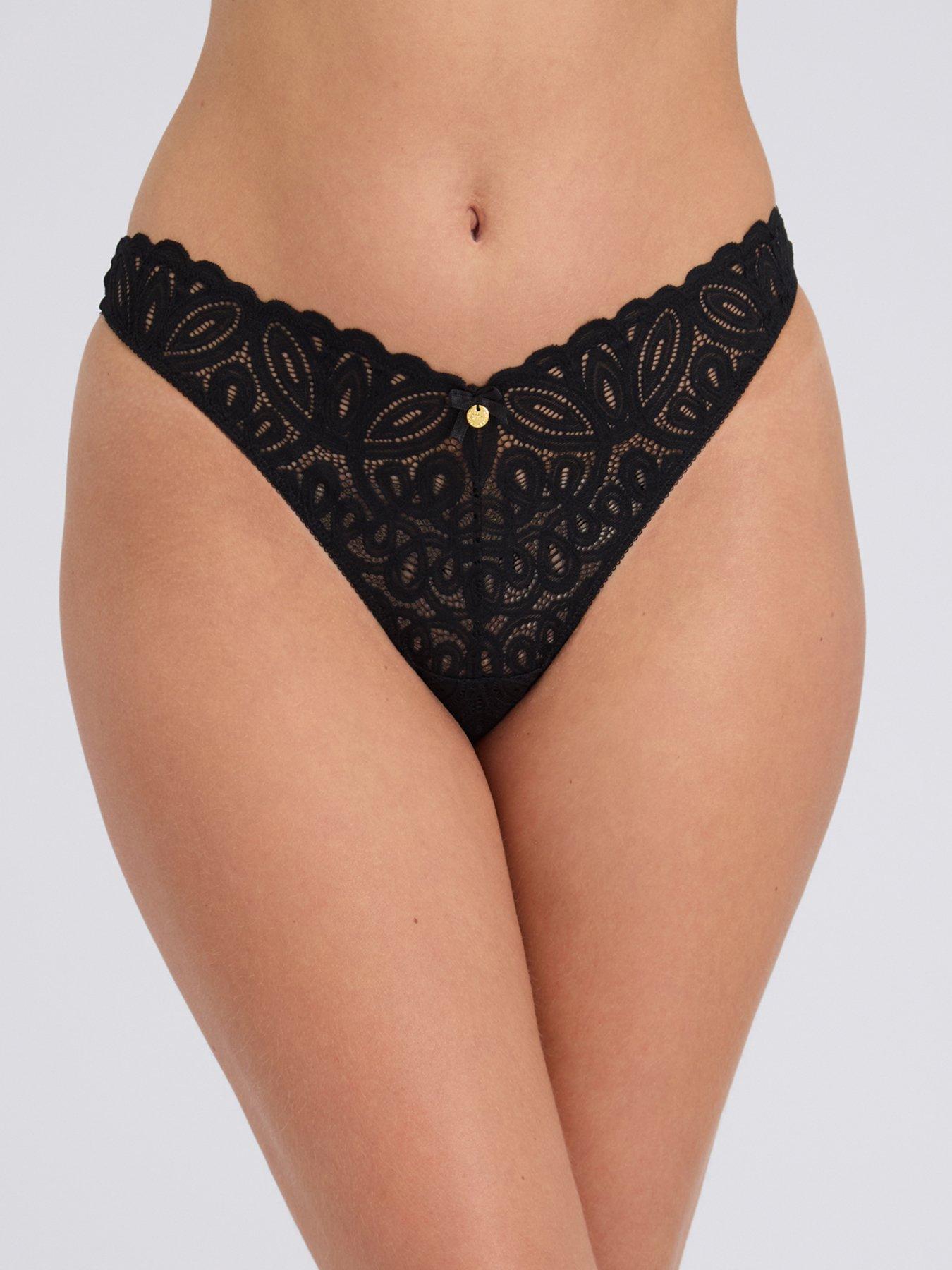 Boux Avenue Camel Thong - Black