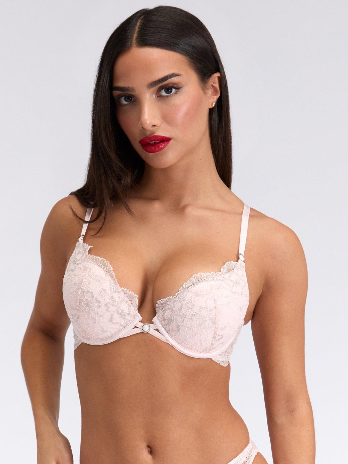  image of boux-avenue-millieultra-push-up-plunge-bra-pearl