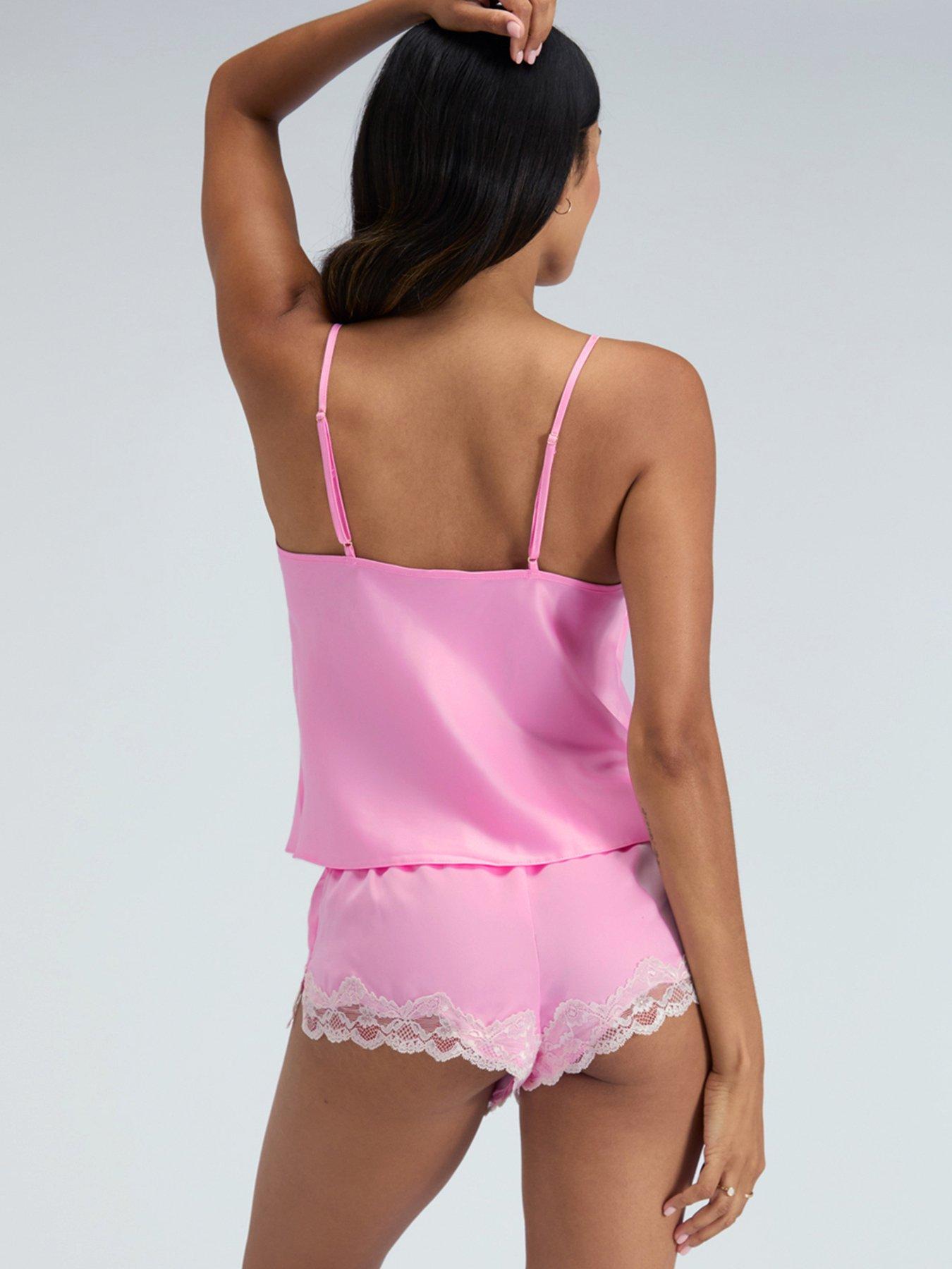 Image 2 of 6 of Boux Avenue Amelia Cami Set - Pink