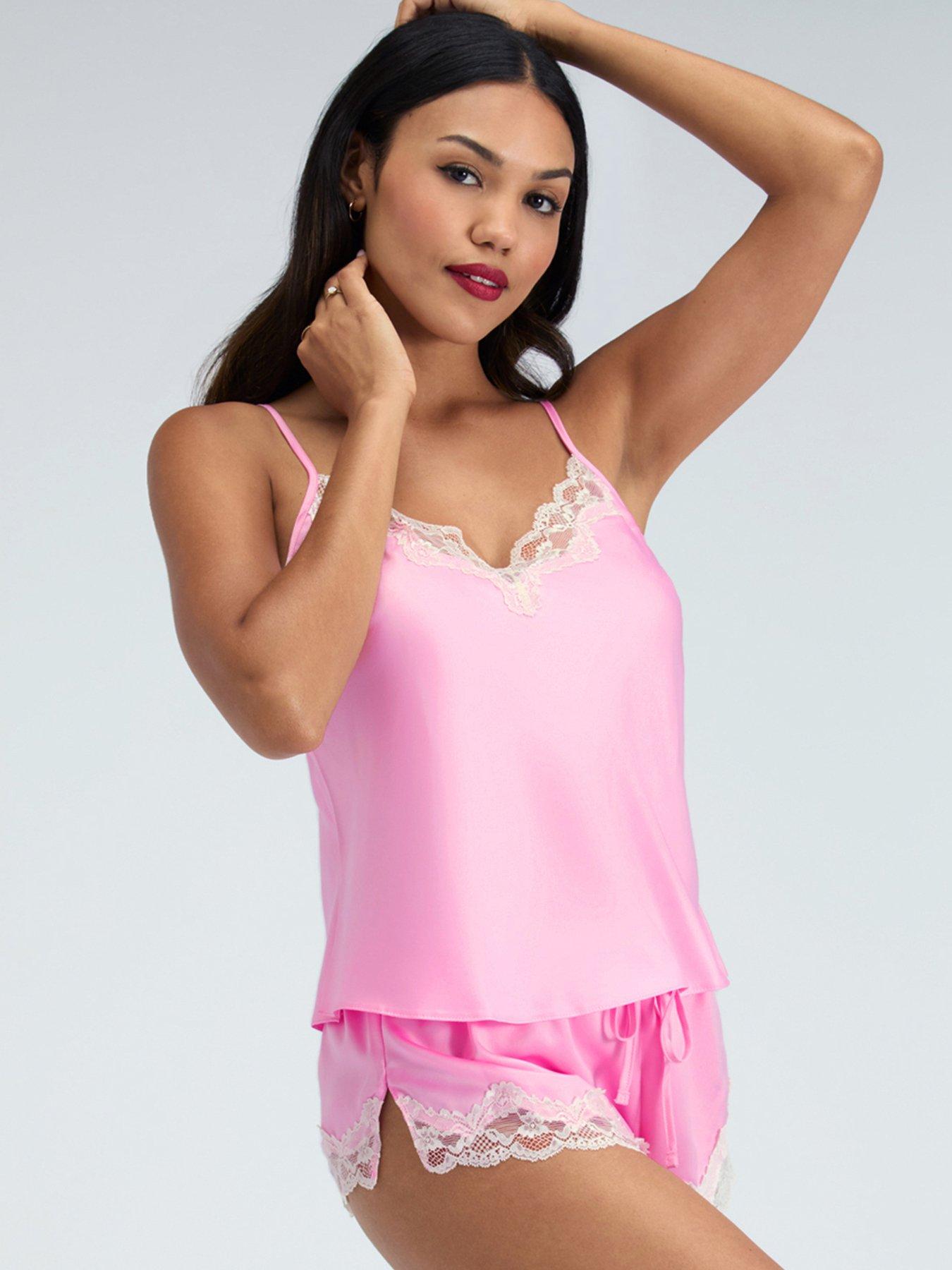 Image 3 of 6 of Boux Avenue Amelia Cami Set - Pink