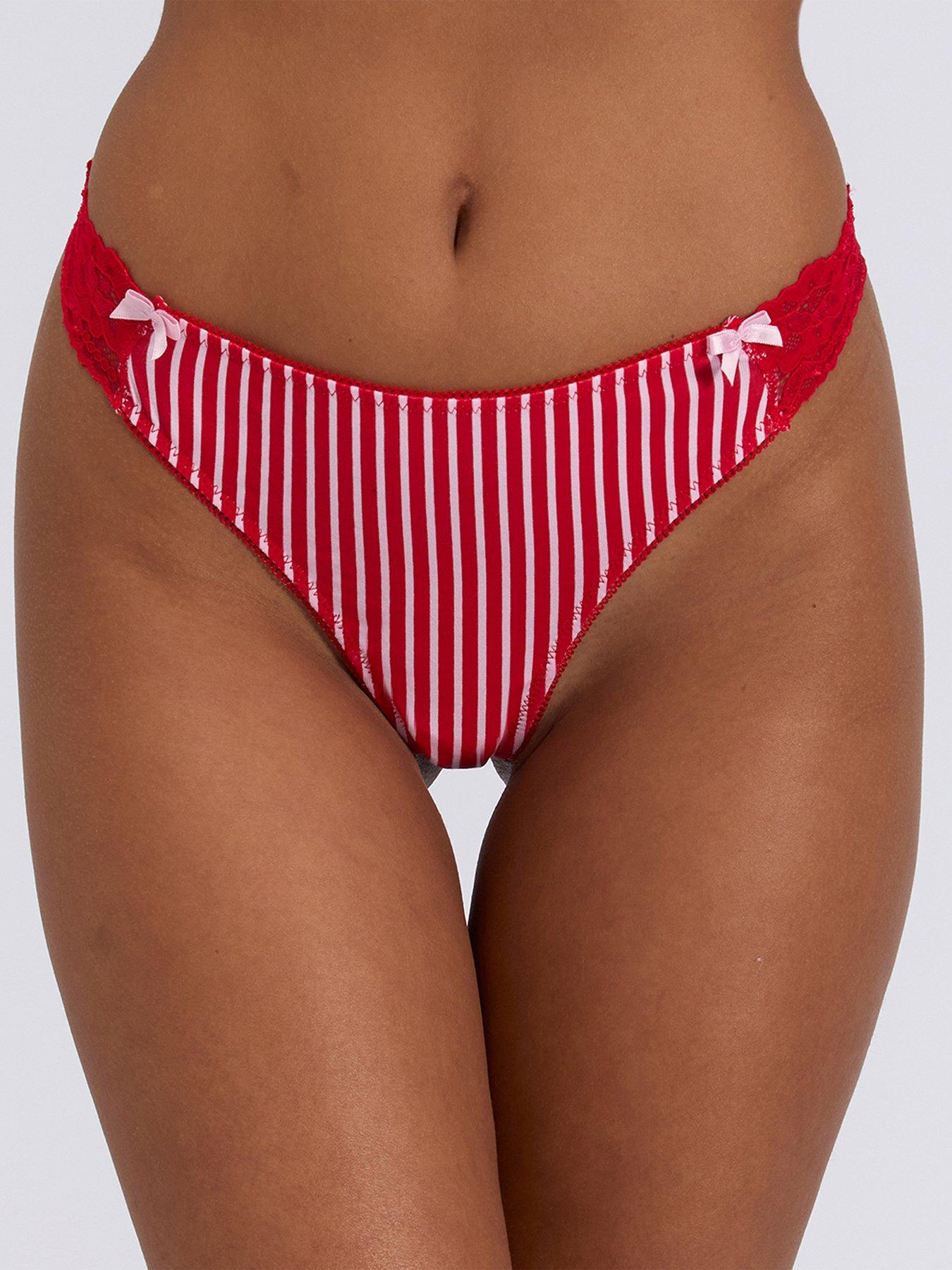  image of boux-avenue-pack-of-4-embroidered-amp-printed-thongs-multi