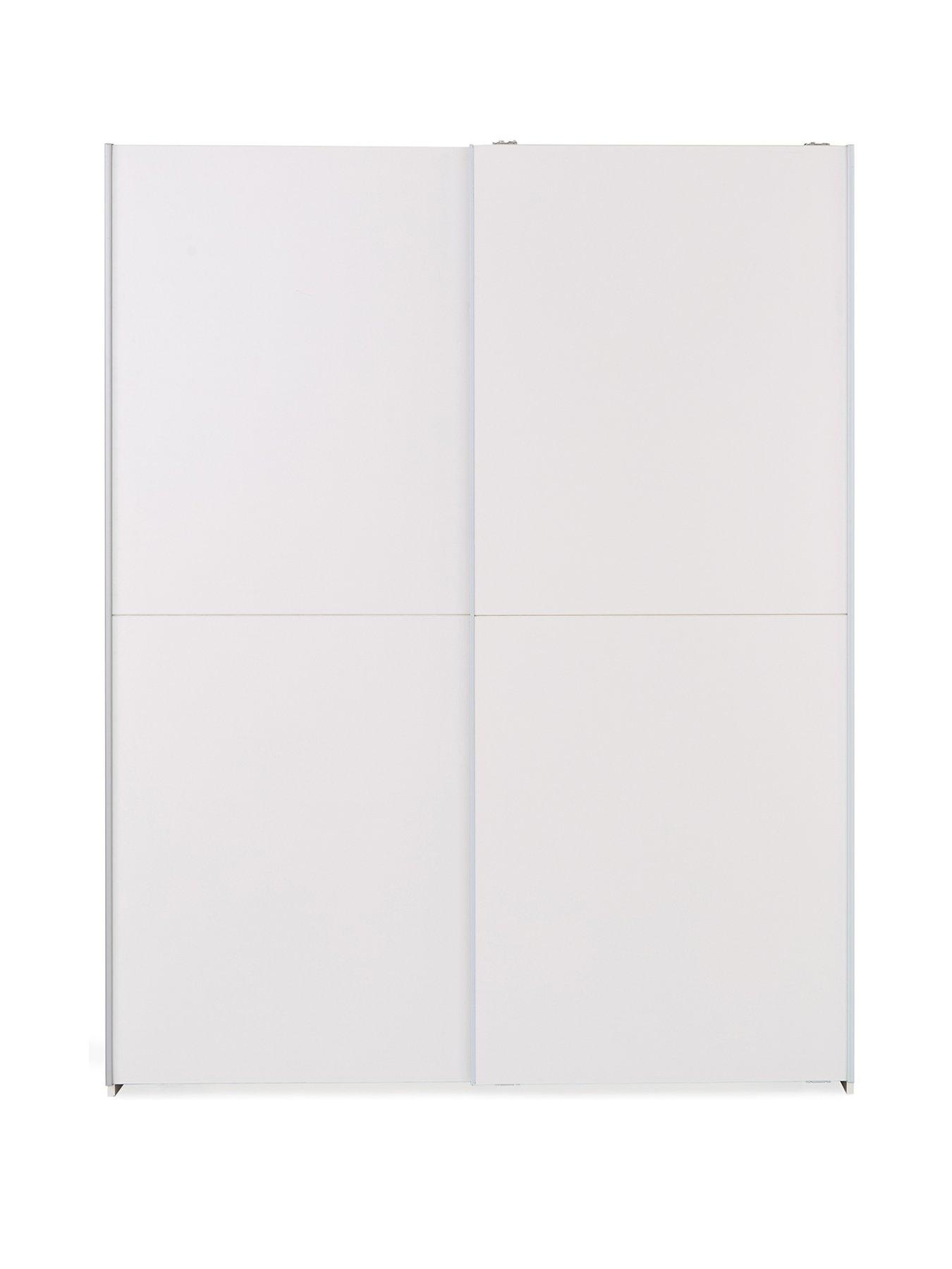 Image 2 of 6 of The Very Collection Houston 150 cm 2 Sliding Door&nbsp;Wardrobe - White