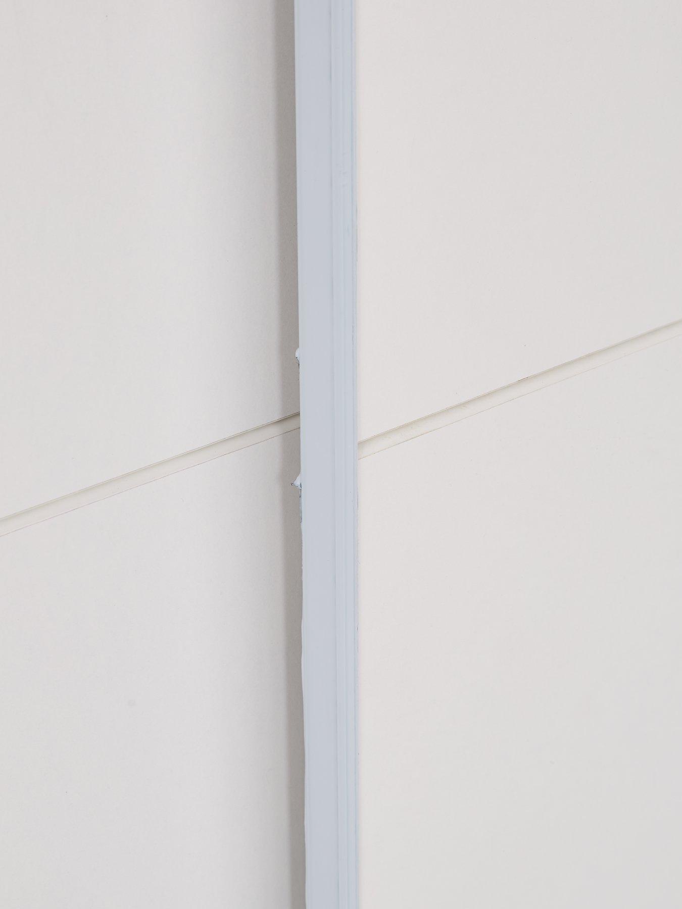 Image 6 of 6 of The Very Collection Houston 150 cm 2 Sliding Door&nbsp;Wardrobe - White