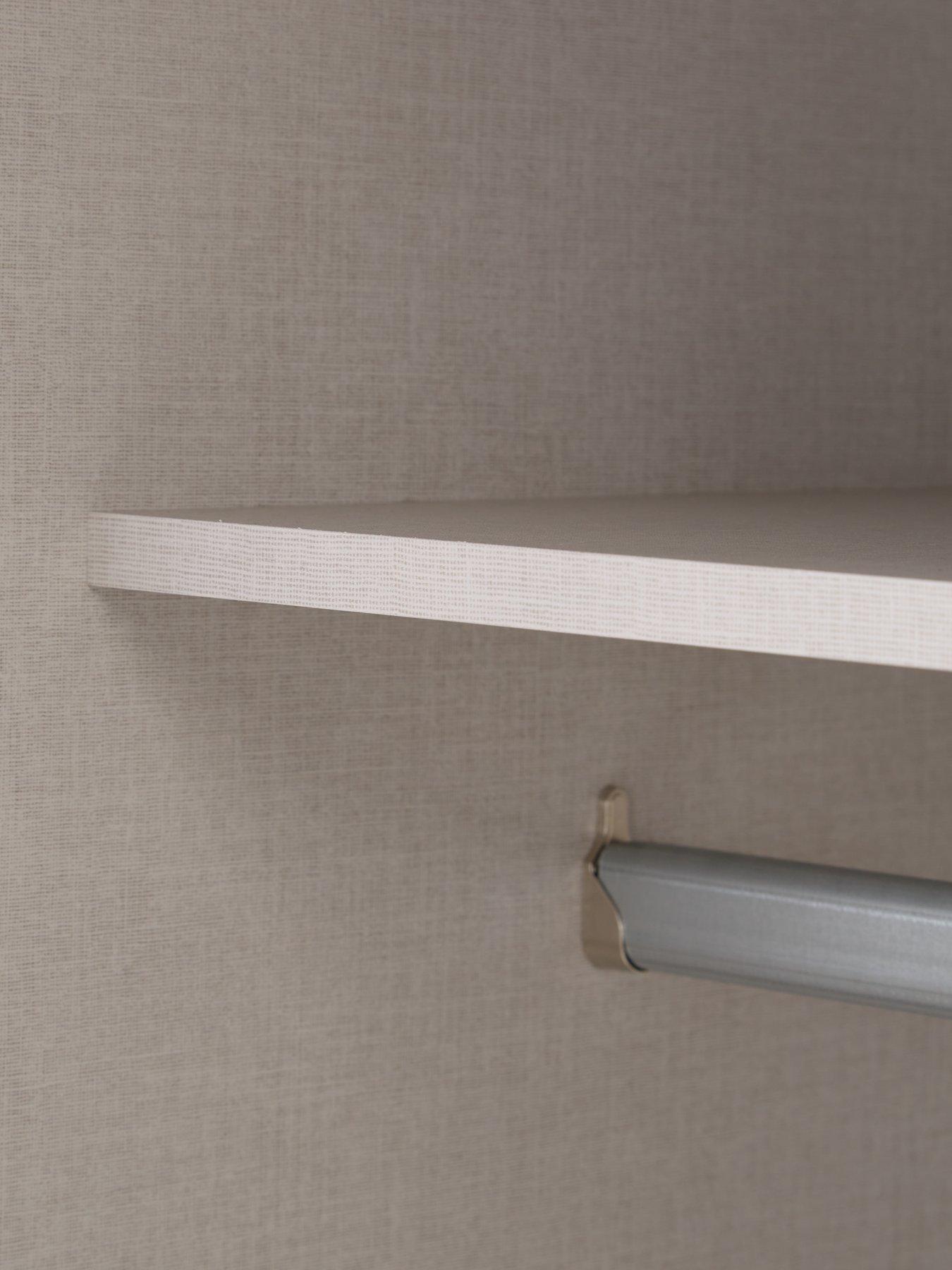  image of very-home-houstonnbsp150-cm-2nbspsliding-doornbspmirrored-wardrobe-white