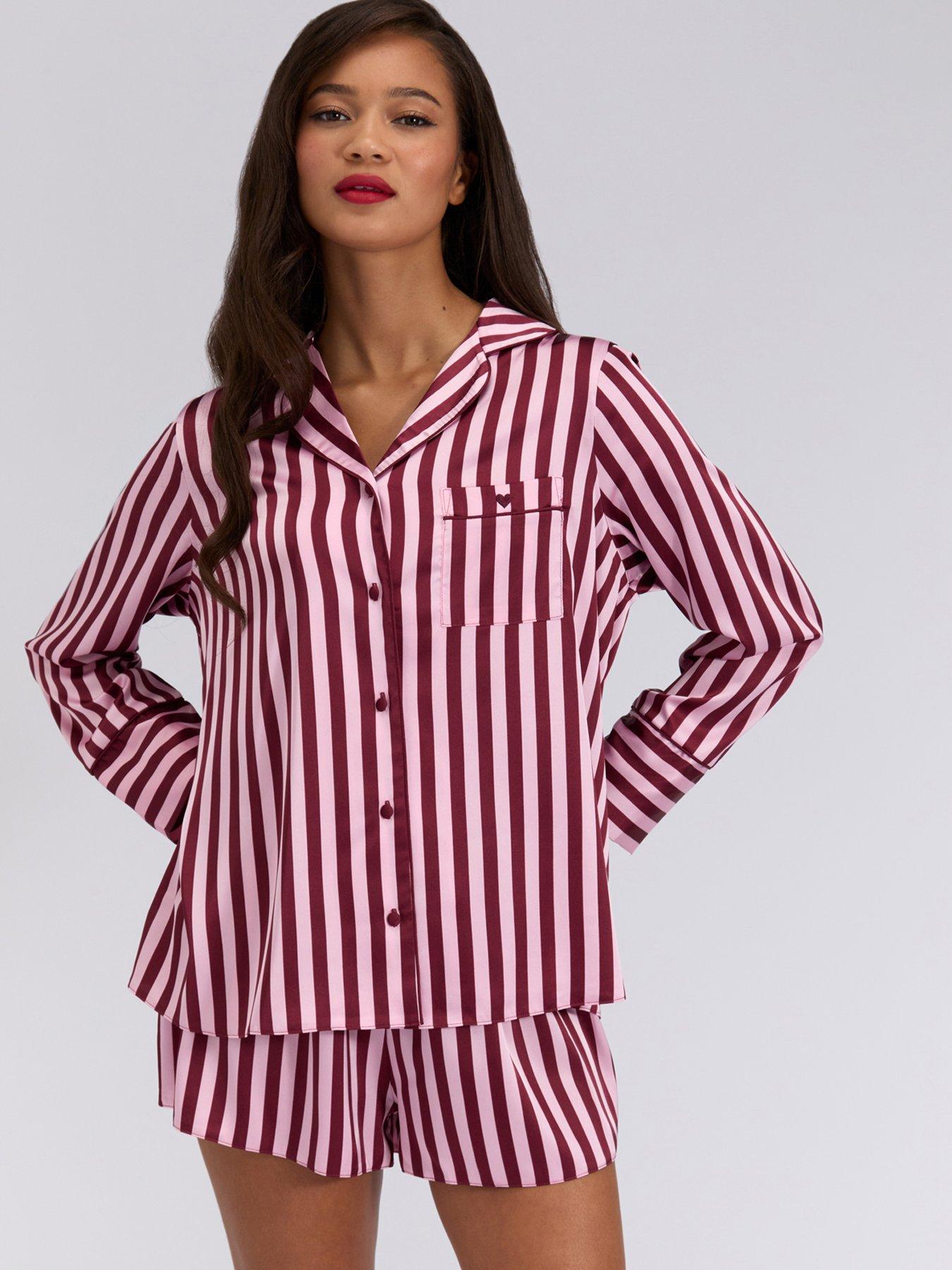boux-avenue-oversized-long-sleeve-revere-amp-short-set-red