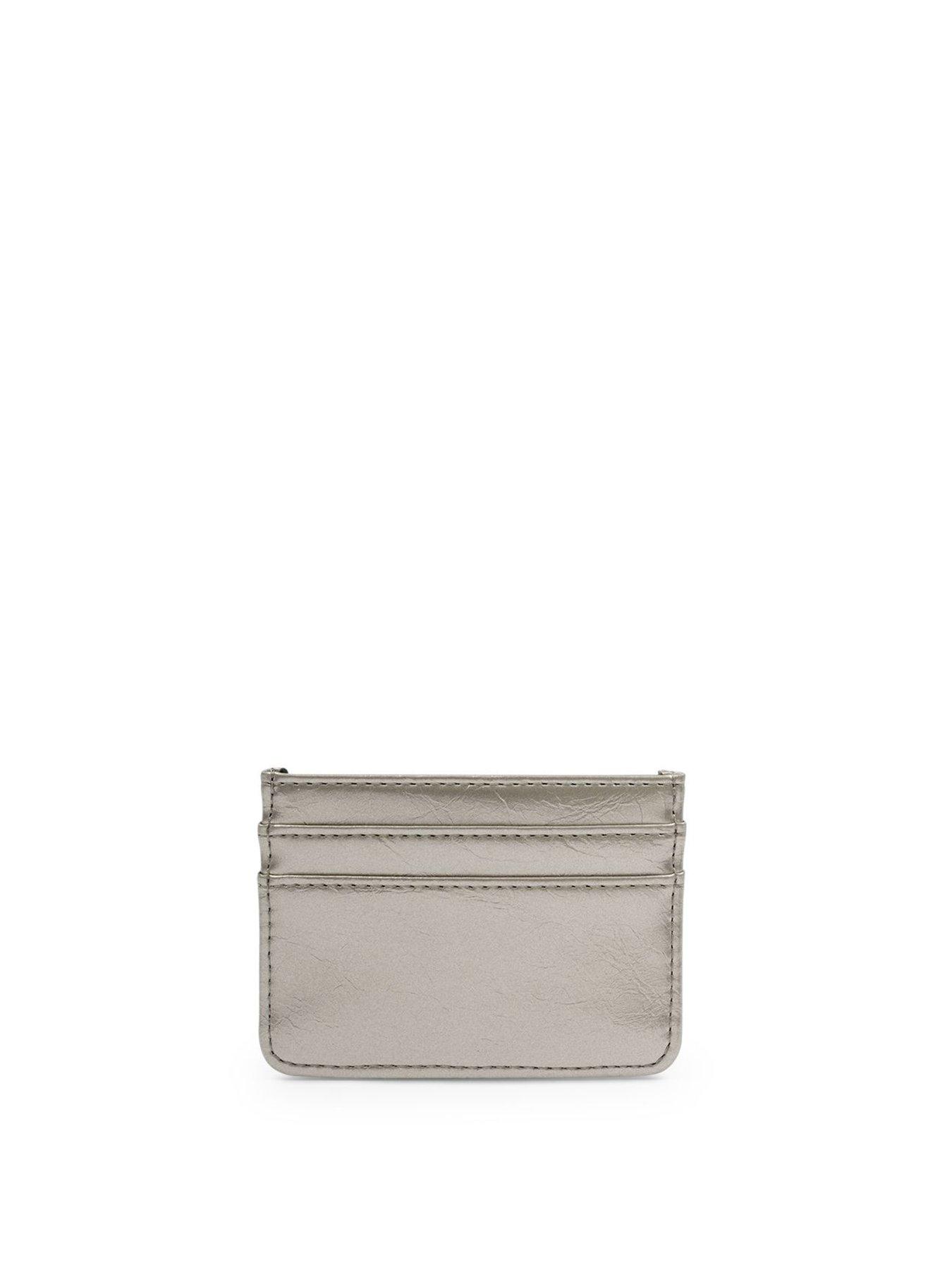 Image 3 of 5 of Katie Loxton Nova Textured Patent Cardholder  -  Pewter