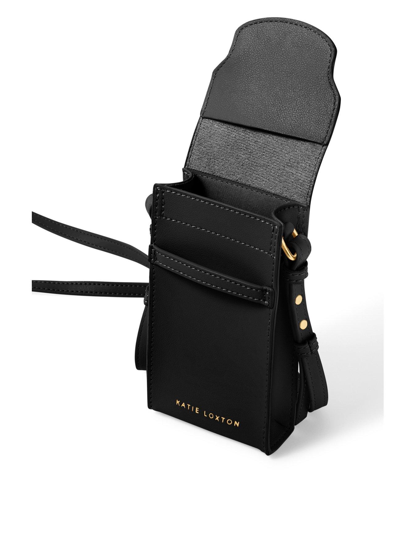 Image 3 of 5 of Katie Loxton Cece Phone Crossbody Bag  -  Black