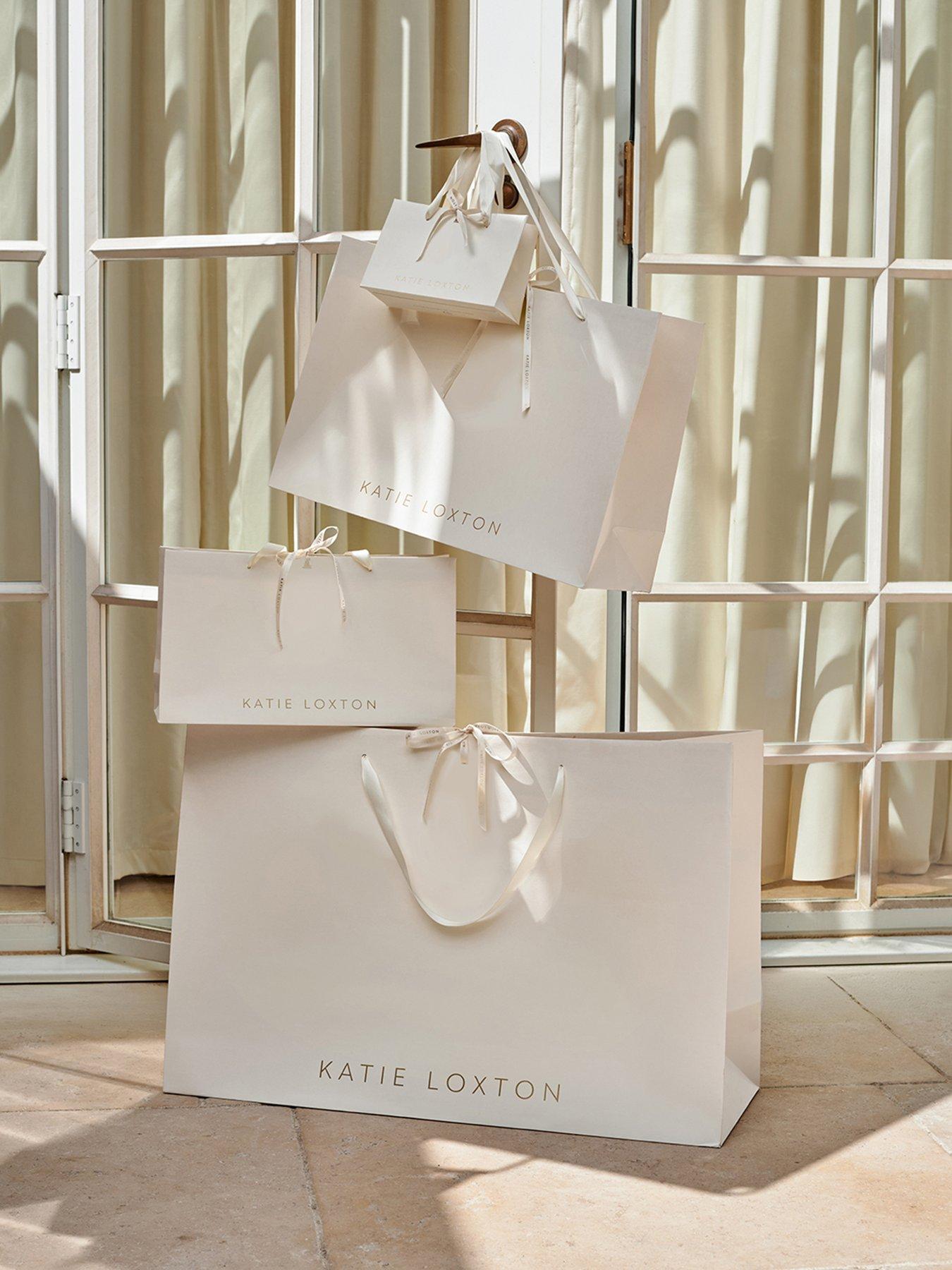 Image 4 of 4 of Katie Loxton Amina Patent Crackle Sling Bag - Black